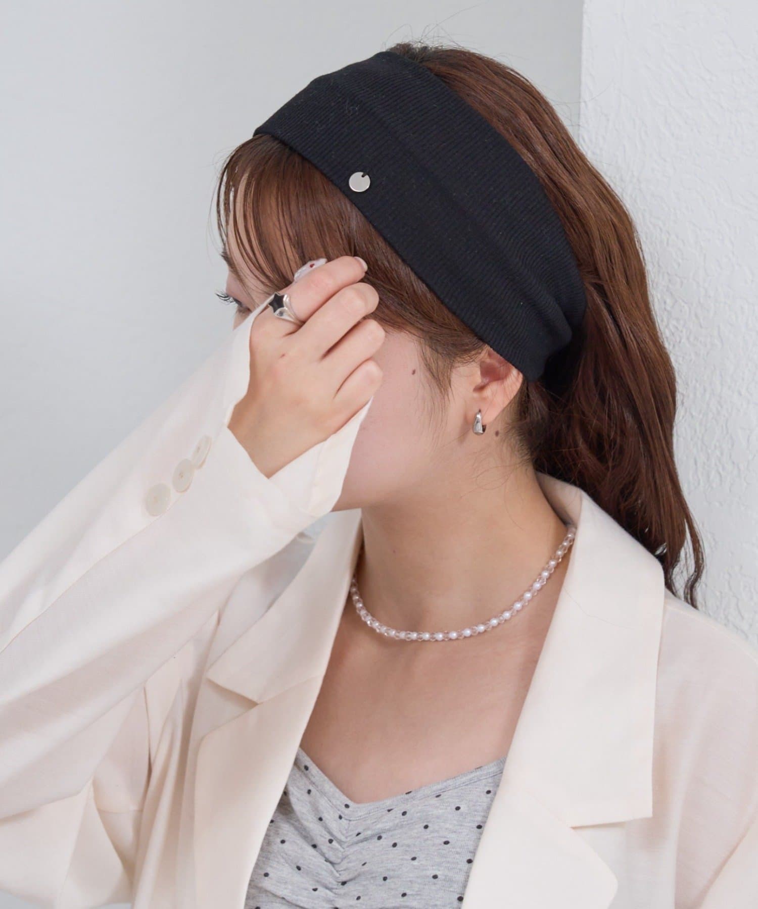 mystic(ミスティック) チャーム付きヘアバンド