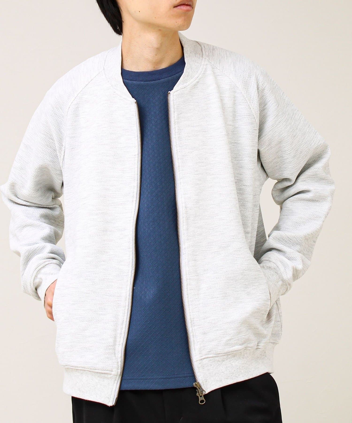 FREDY & GLOSTER(フレディ アンド グロスター) 【きれいめに使える】フクレジャガード MA1カーデ