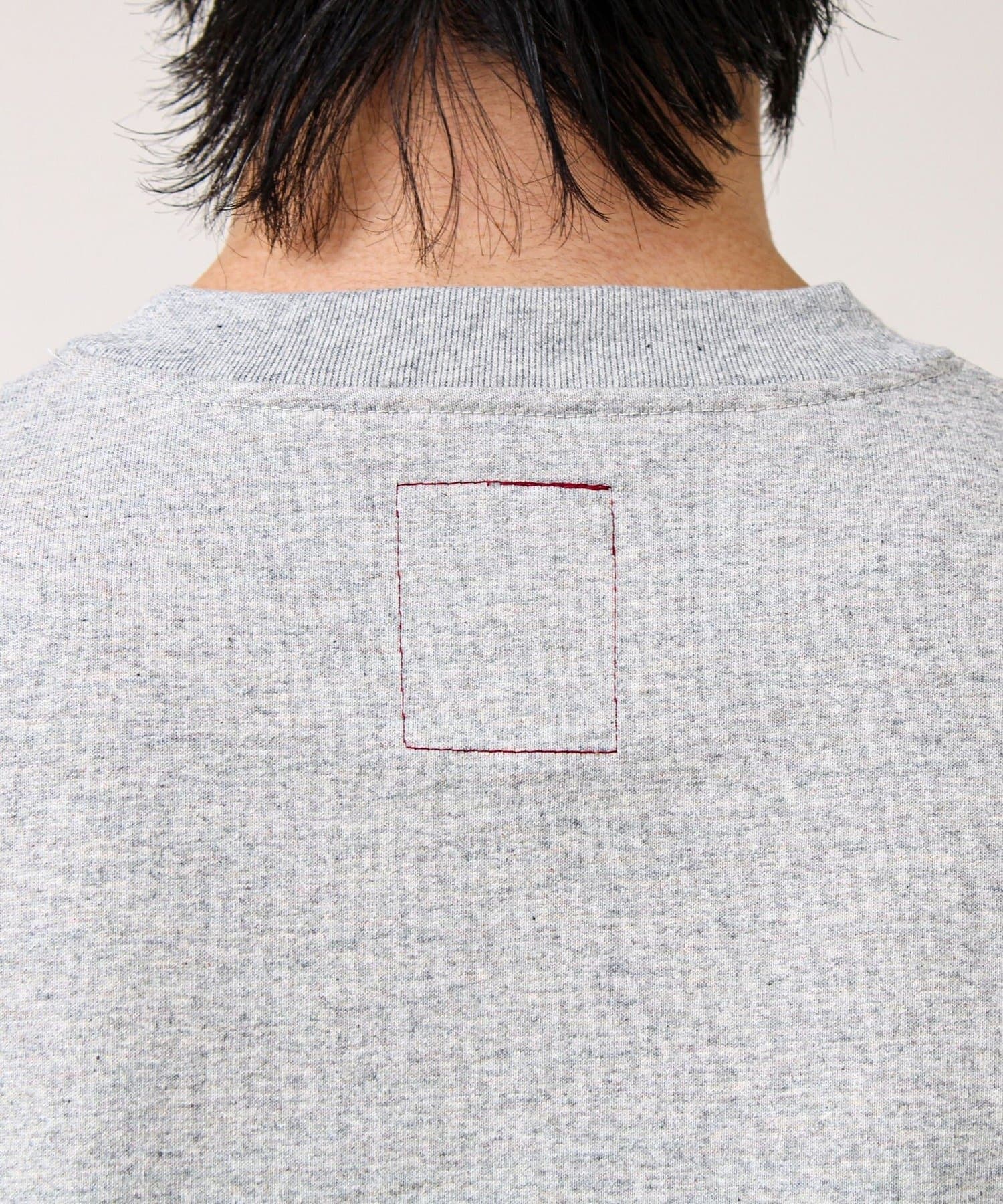 FREDY & GLOSTER(フレディ アンド グロスター) 【BOY刺繍】裏グラデーション ヘンリーネック ロンT