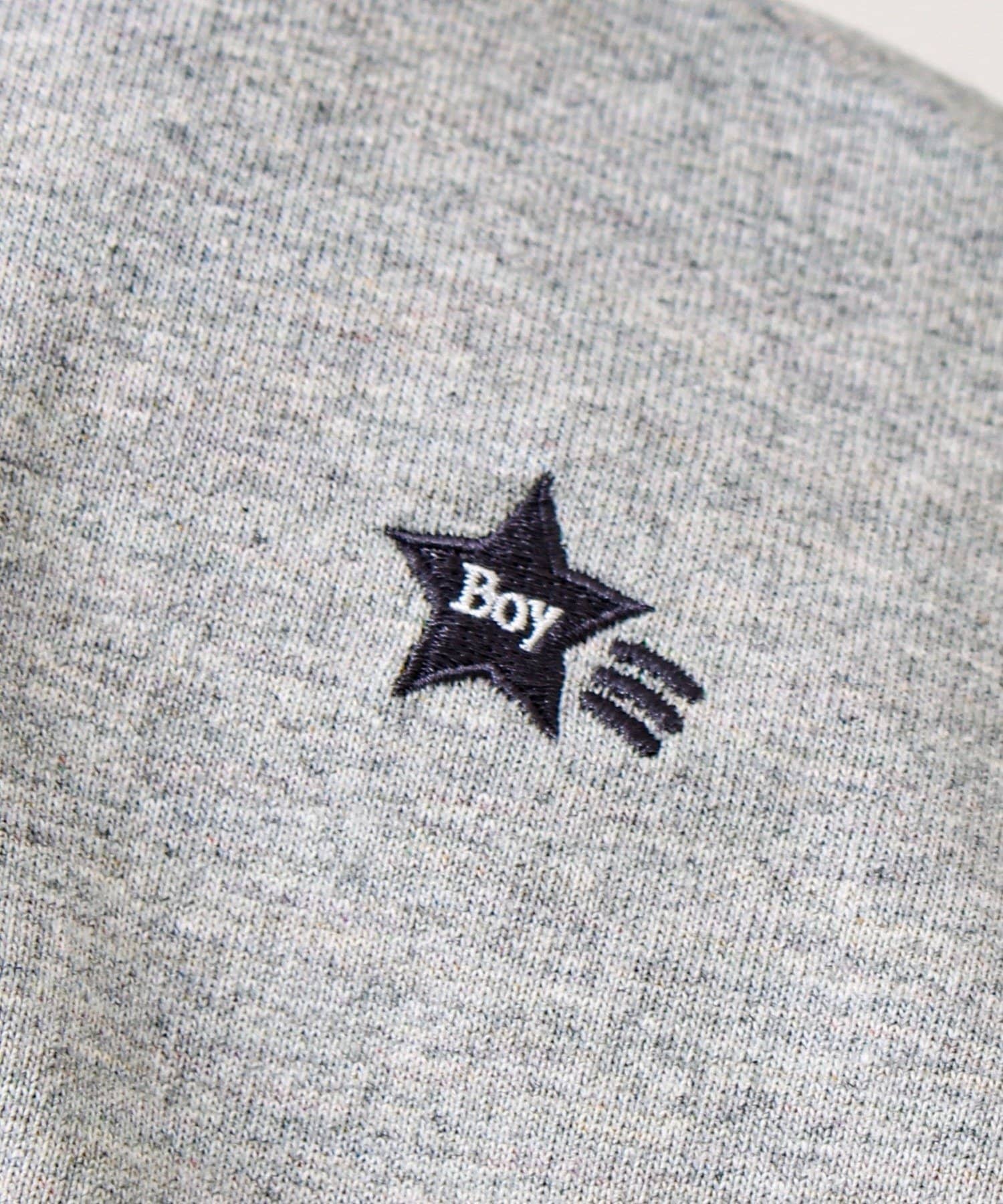 FREDY & GLOSTER(フレディ アンド グロスター) 【BOY刺繍】裏グラデーション ワンポイント半袖Tシャツ