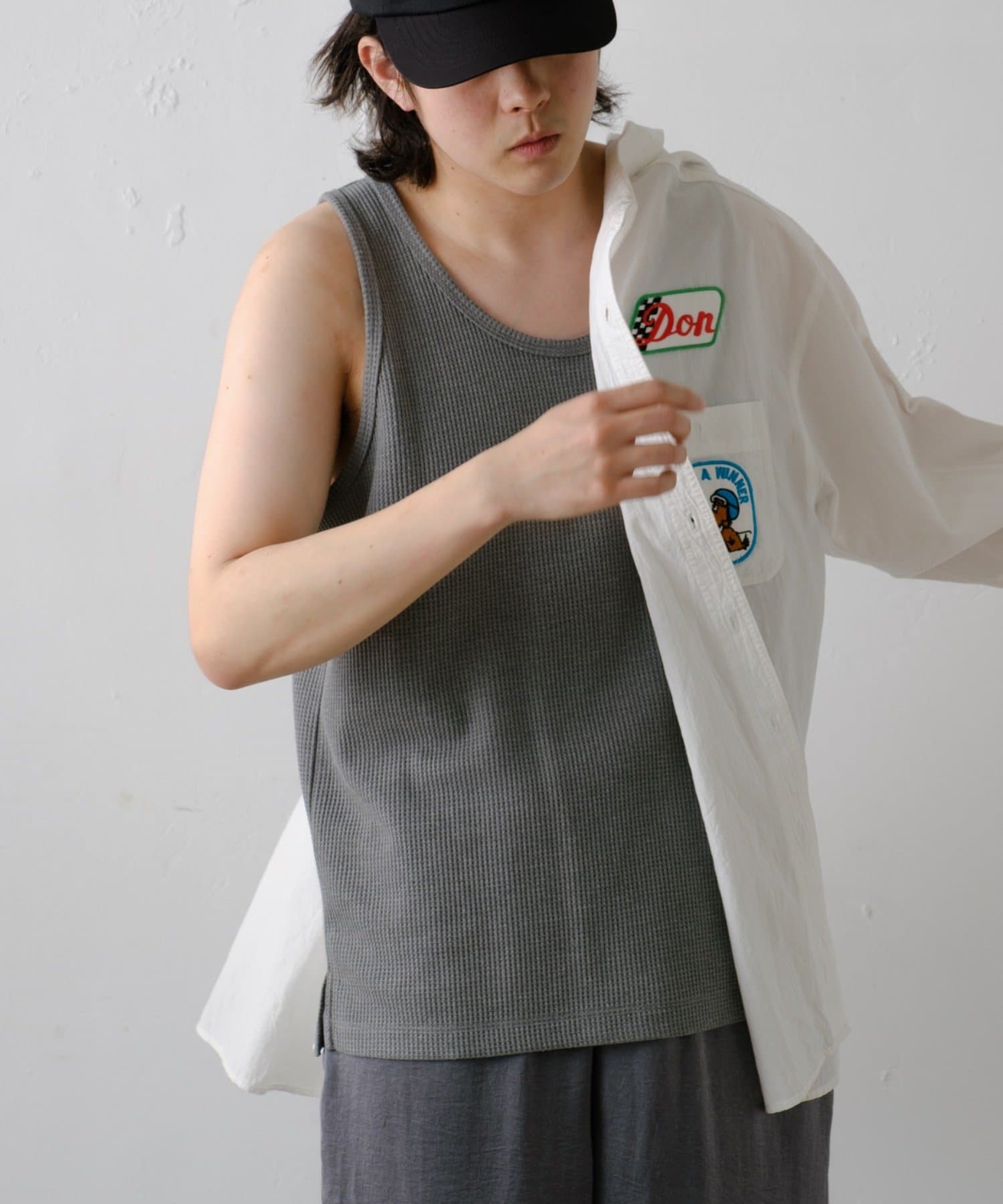 Kastane】【WHIMSIC】オーバーダイサーマルタンクトップ | OUTLET