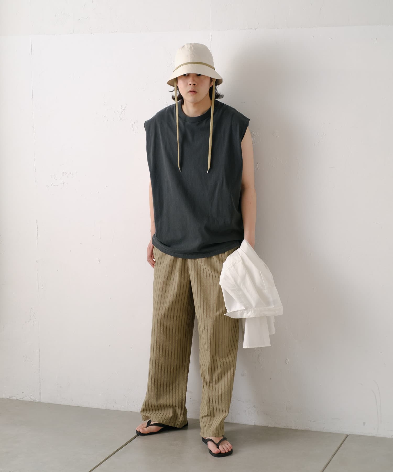 OUTLET(アウトレット) 【Kastane】ピグメントダイノースリーブTシャツ