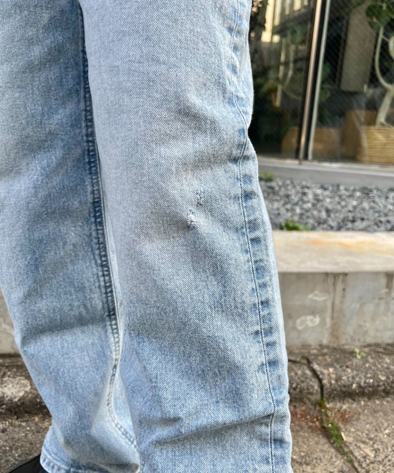 OUTLET(アウトレット) 【Kastane】【Lee】ローライズストレートデニムパンツ