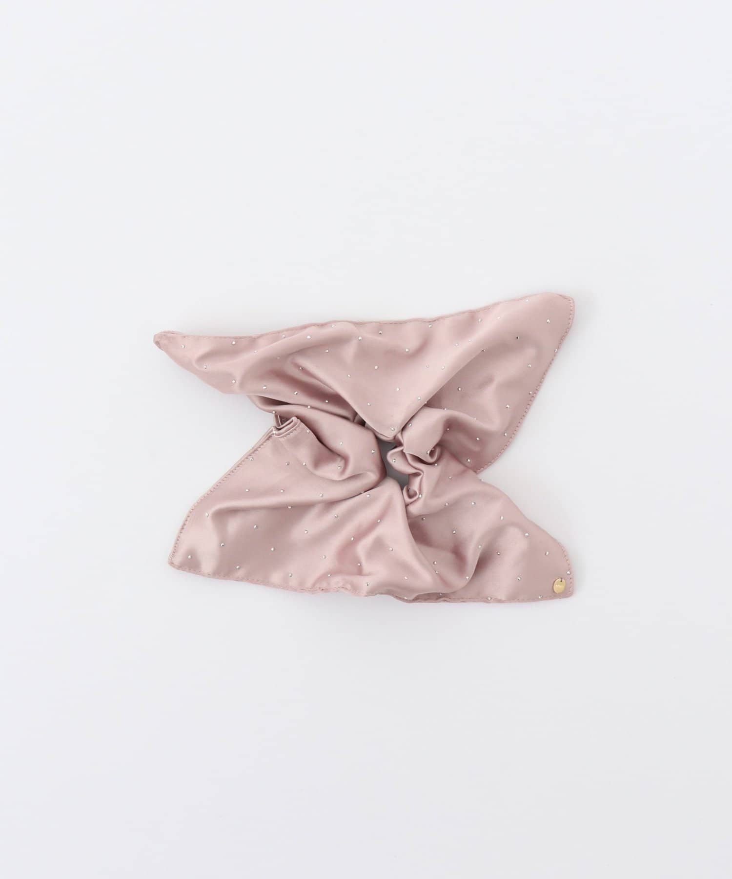 NOLLEY'S(ノーリーズ) NOLLEYSサテンスクエアキラドットシュシュ