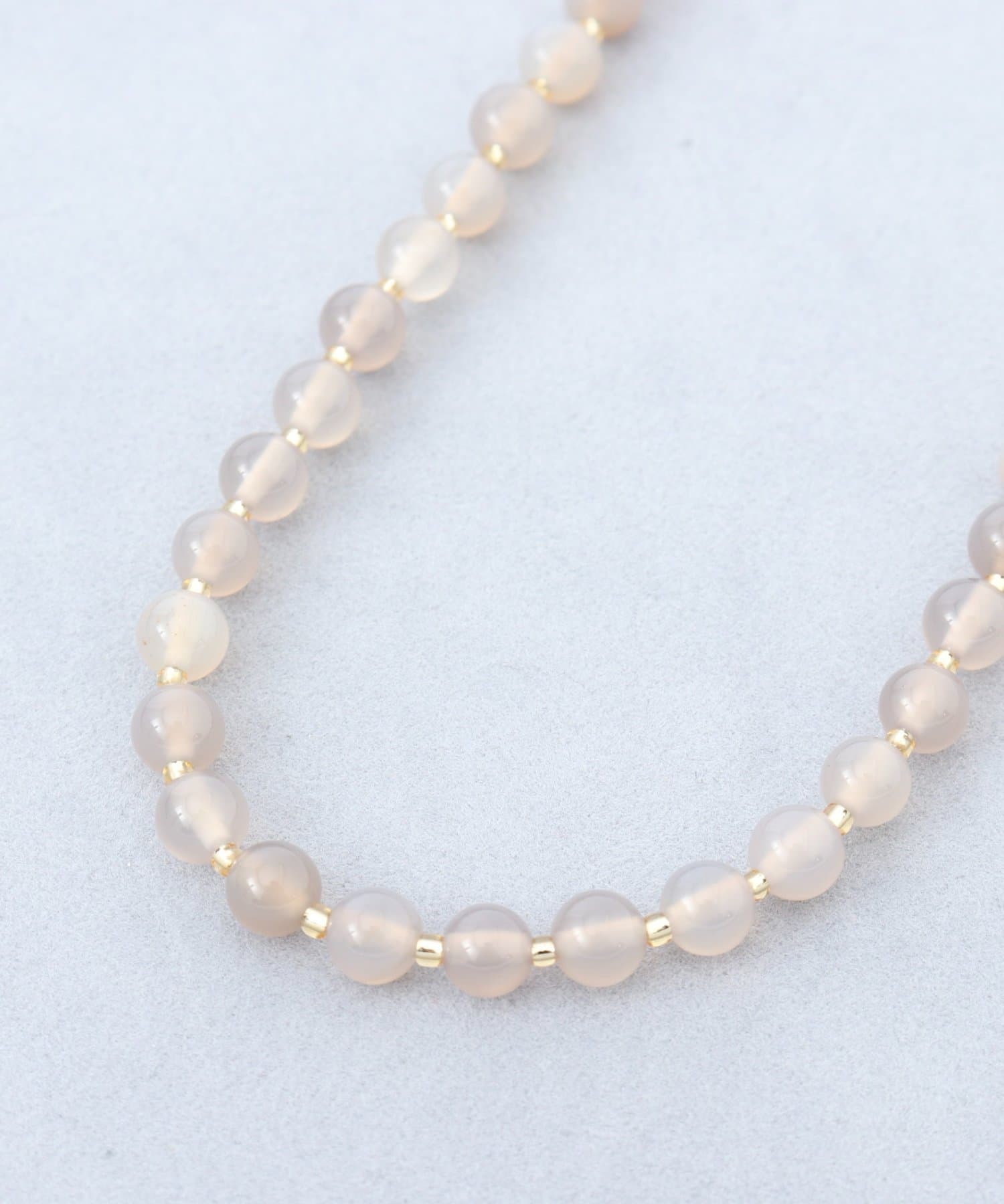 NOLLEY'S(ノーリーズ) 【grâce grace/グラスグラス】ラウンド天然石ネックレス