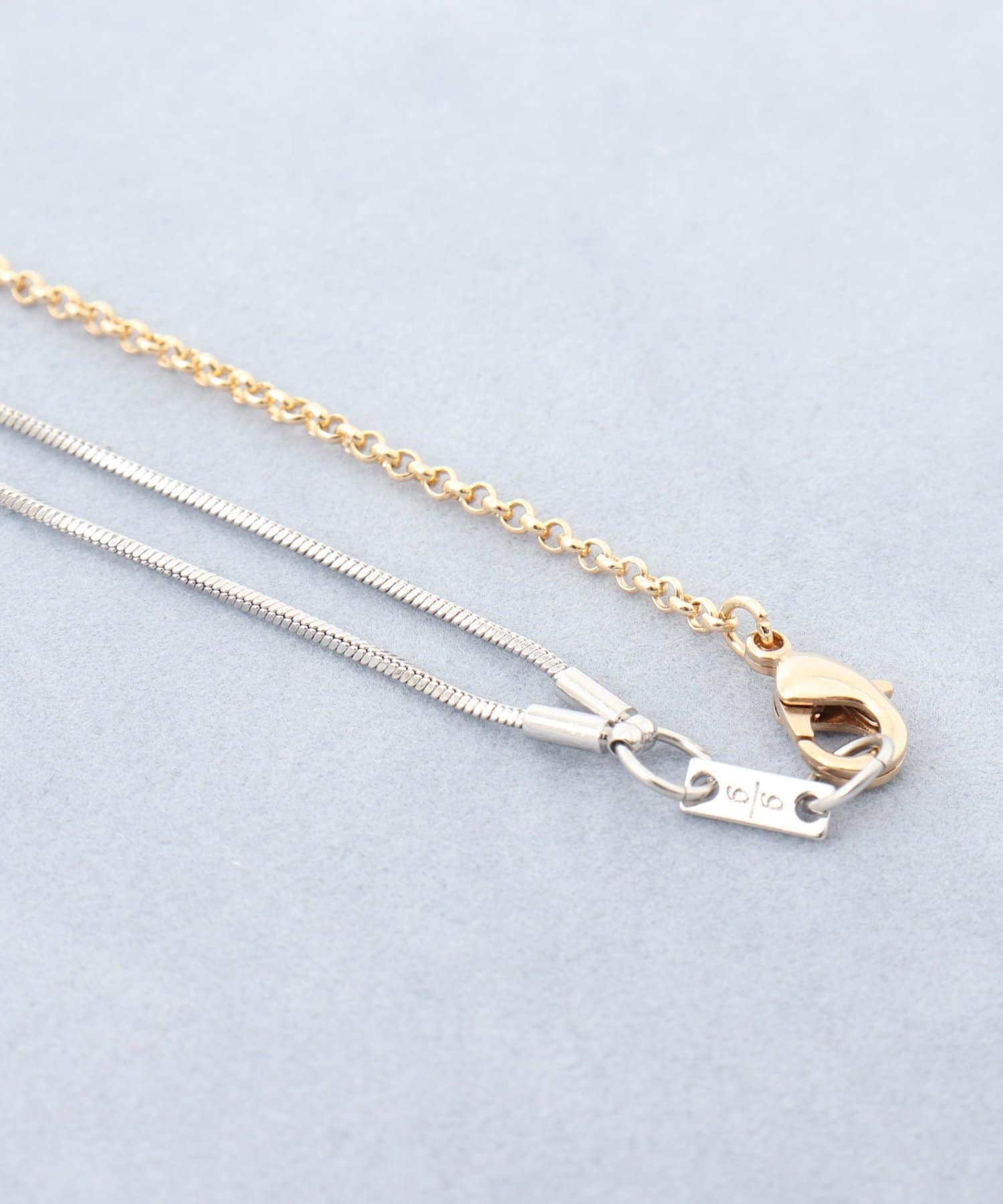 NOLLEY'S(ノーリーズ) 【grâce grace/グラスグラス】アシメMIXネックレス