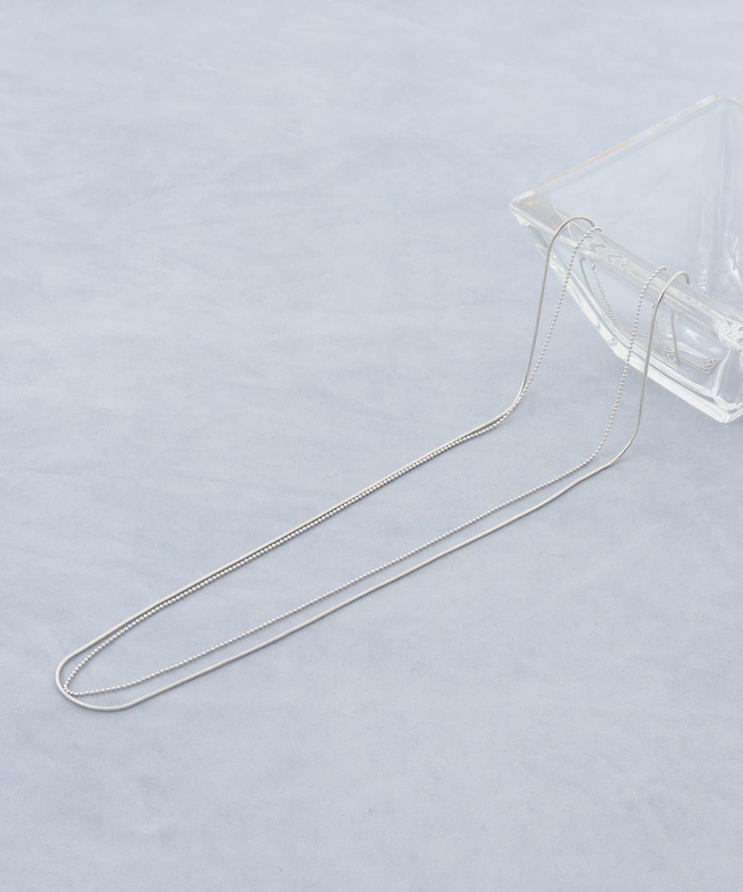 NOLLEY'S(ノーリーズ) 【grâce grace/グラスグラス】スキニー２連ネックレス