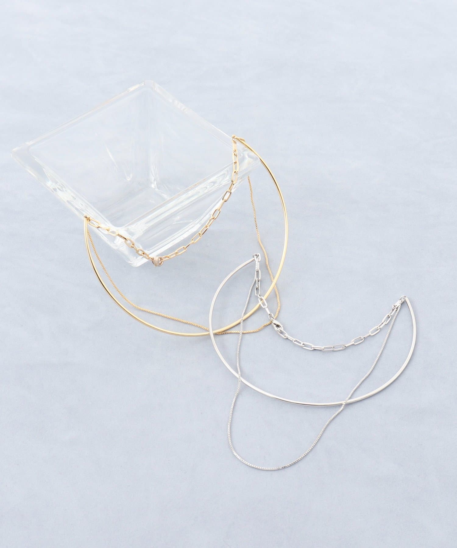 NOLLEY'S(ノーリーズ) 【grâce grace/グラスグラス】スキニーレイヤードチョーカー