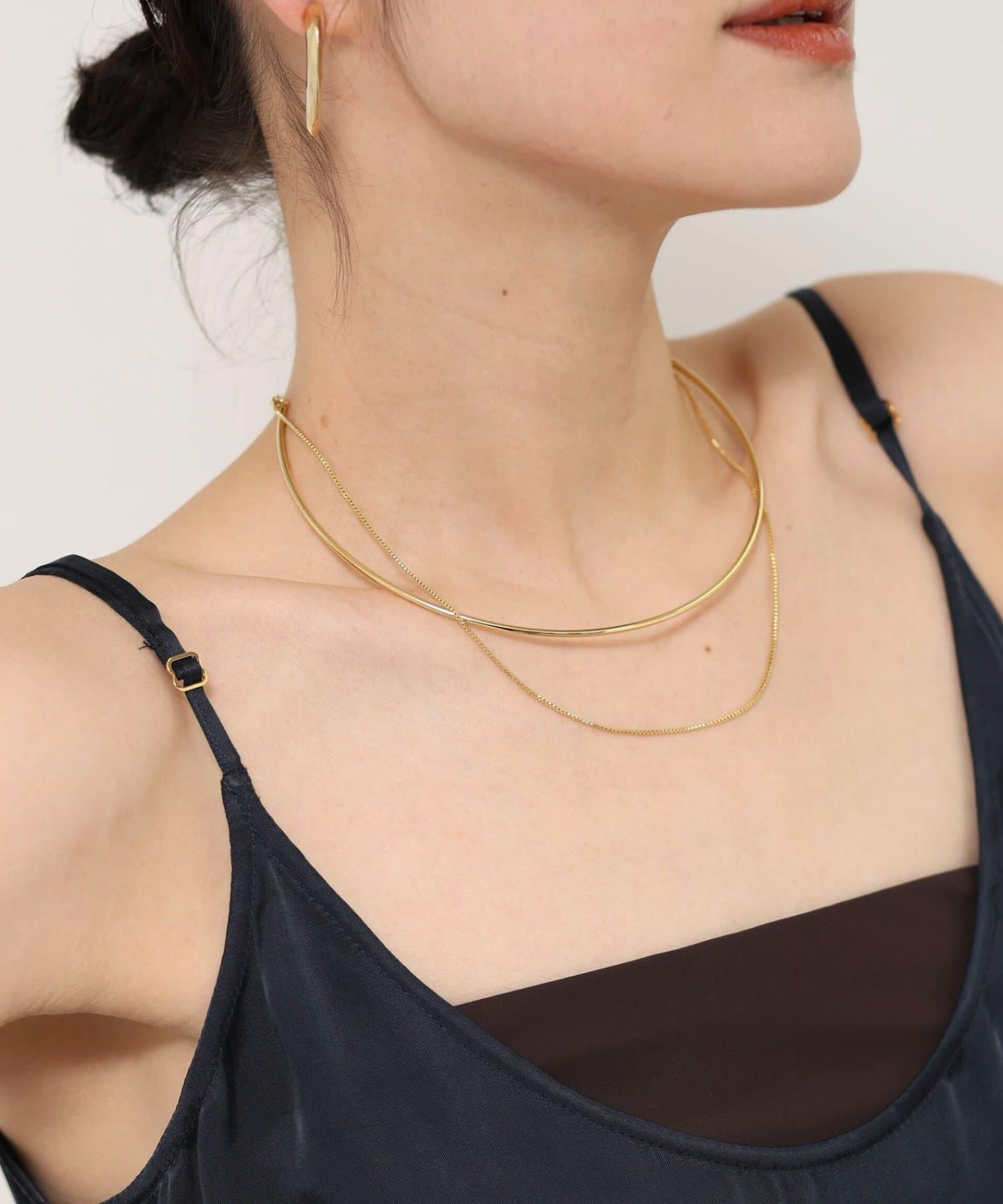 NOLLEY'S(ノーリーズ) 【grâce grace/グラスグラス】スキニーレイヤードチョーカー