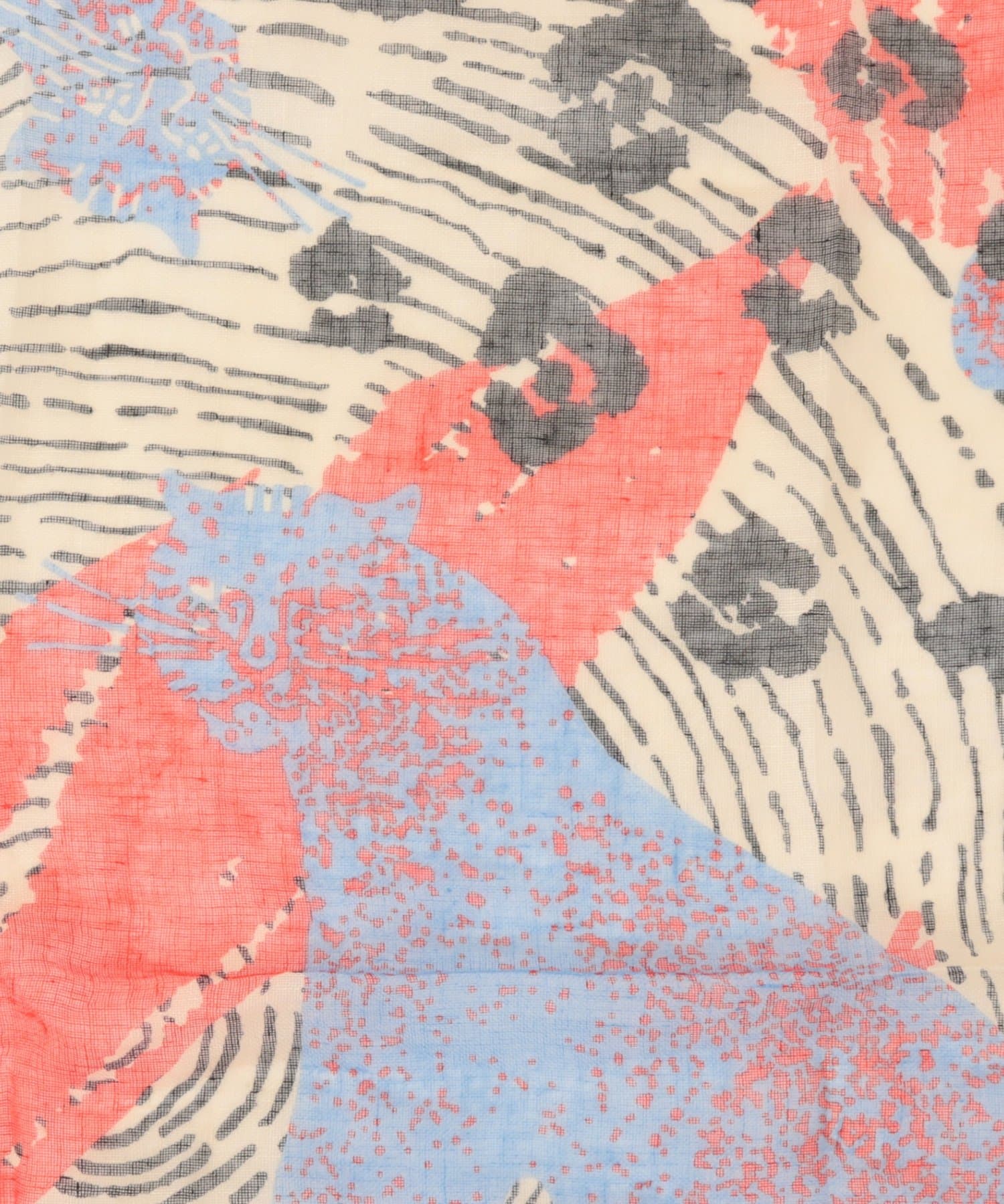 NOLLEY'S(ノーリーズ) リネンガーゼプリントストール