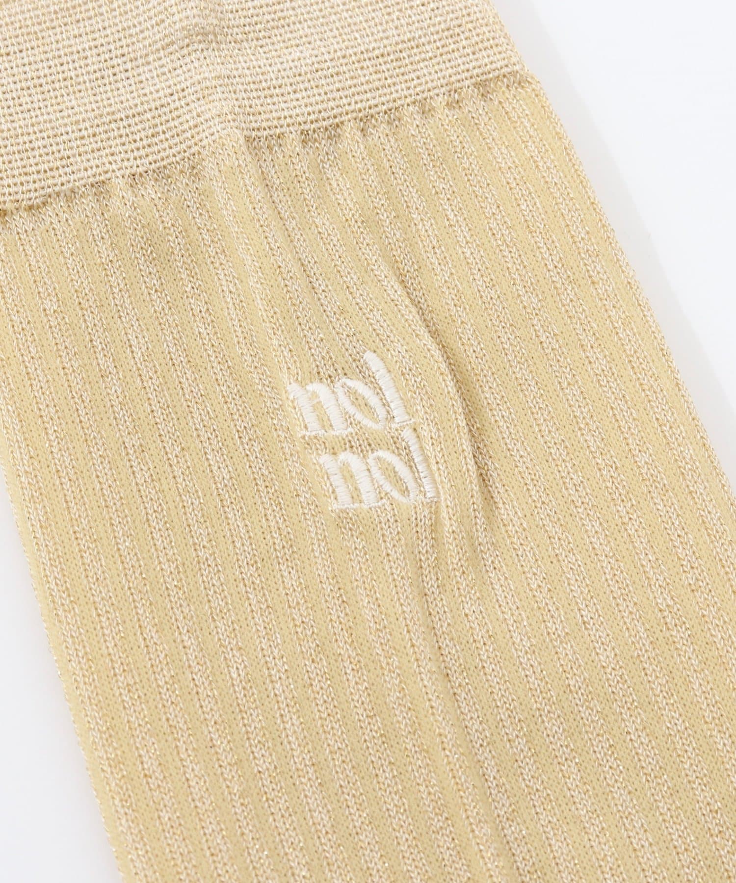 NOLLEY'S(ノーリーズ) 【nolnol/ノルノル】ラメシアーソックス