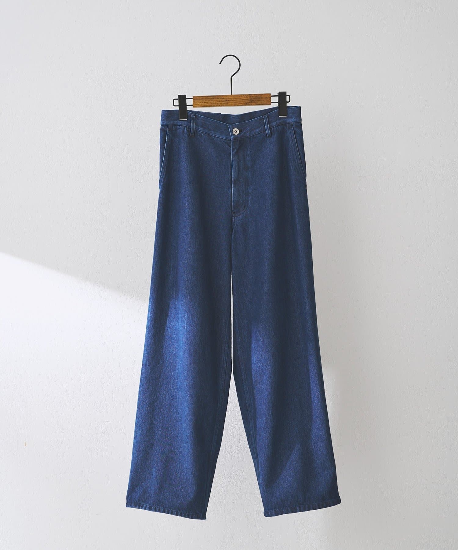 Whim Gazette(ウィム ガゼット) 【Drawing Numbers】リヨセルコットンワイドデニム