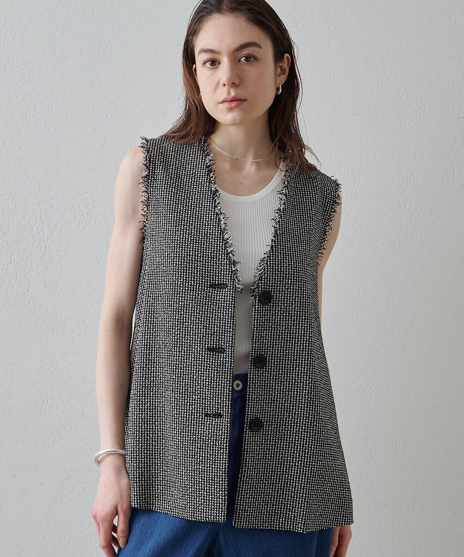 Whim Gazette(ウィム ガゼット) 【Drawing Numbers】カスリフレアジレ