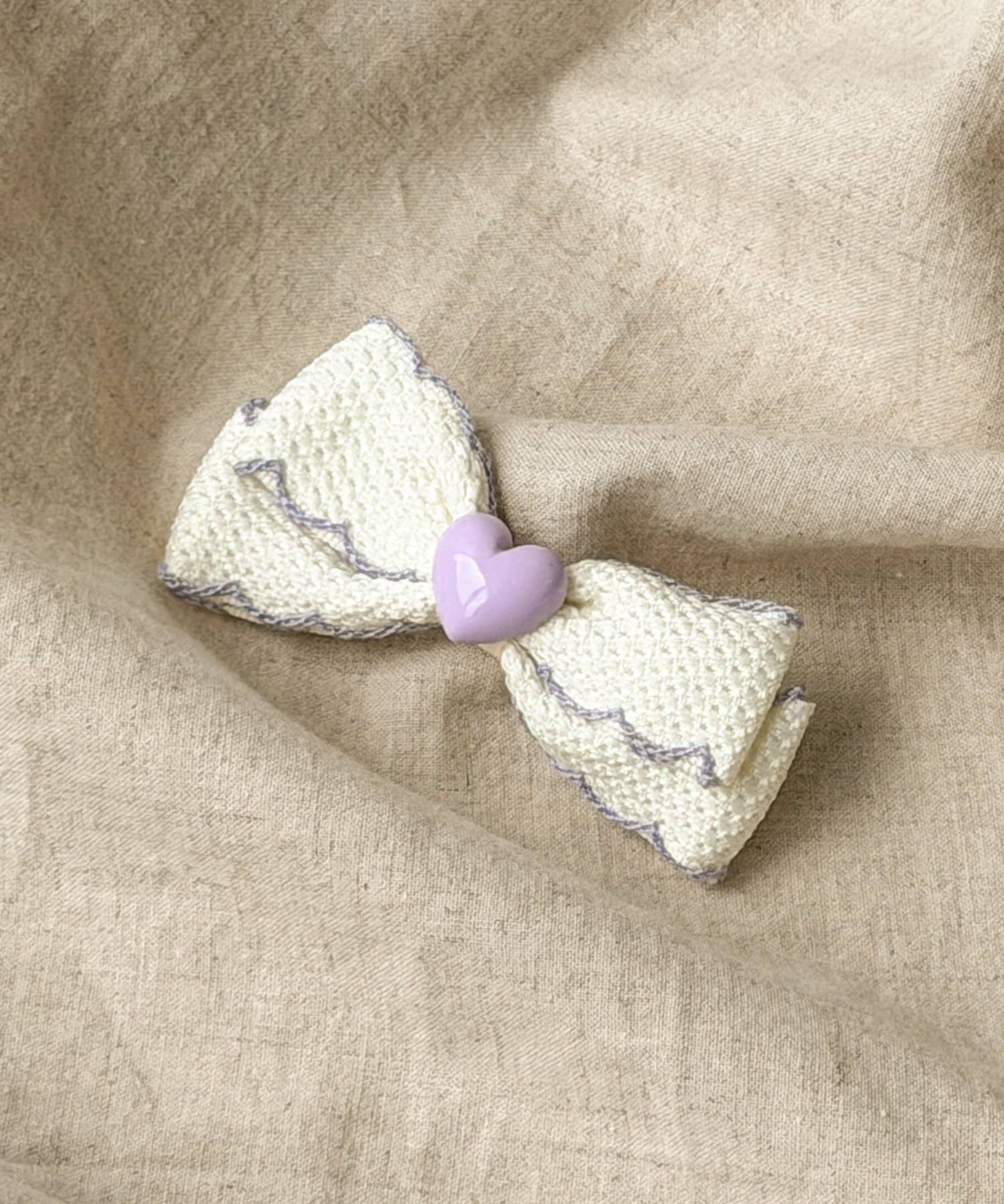 3COINS(スリーコインズ) パイピングリボンクリップ／KIDS