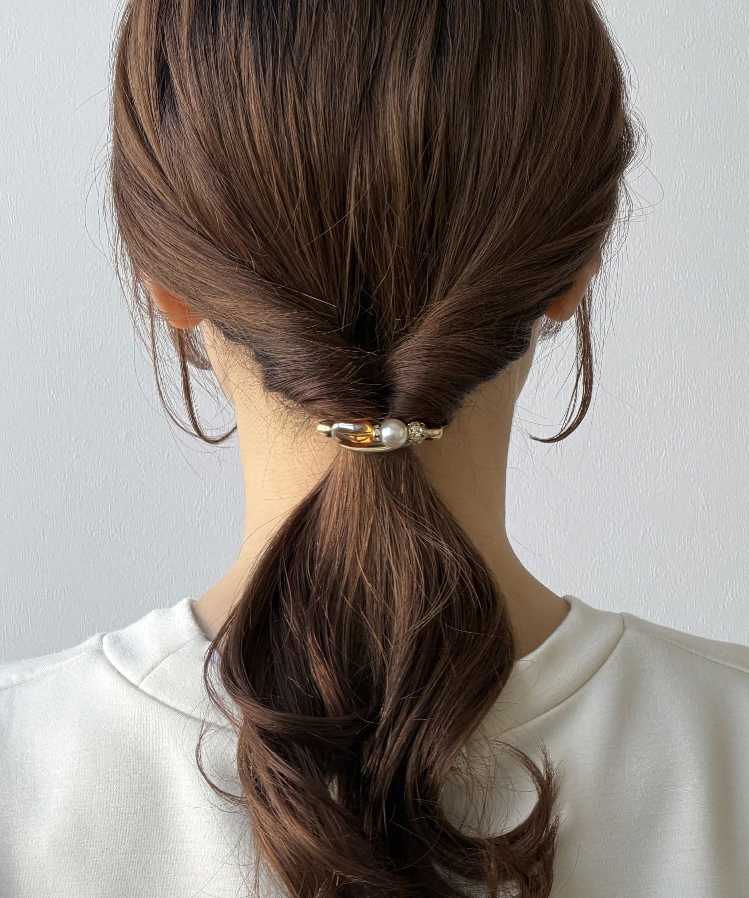 3COINS(スリーコインズ) イビツクリアビーズポニー