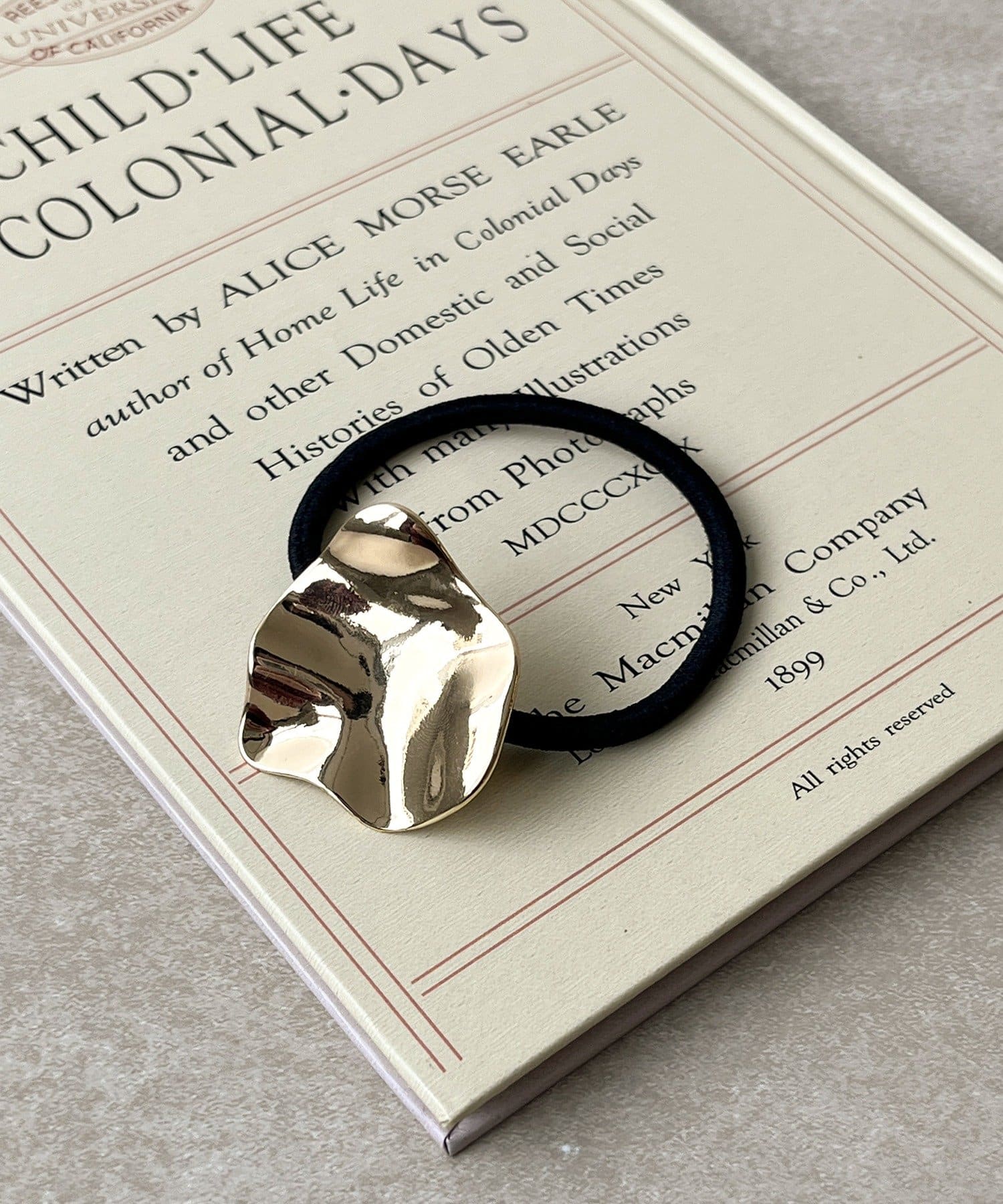 3COINS(スリーコインズ) ニュアンスメタルポニー