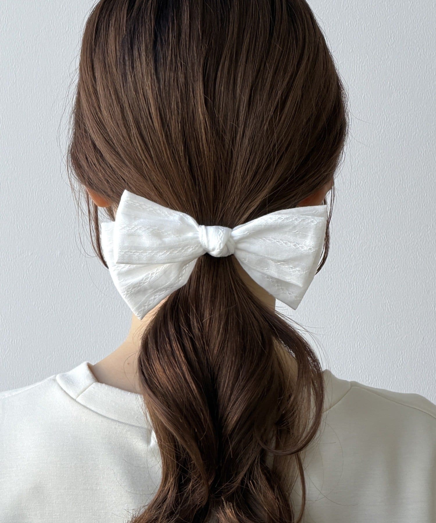 3COINS(スリーコインズ) レースリボンポニー