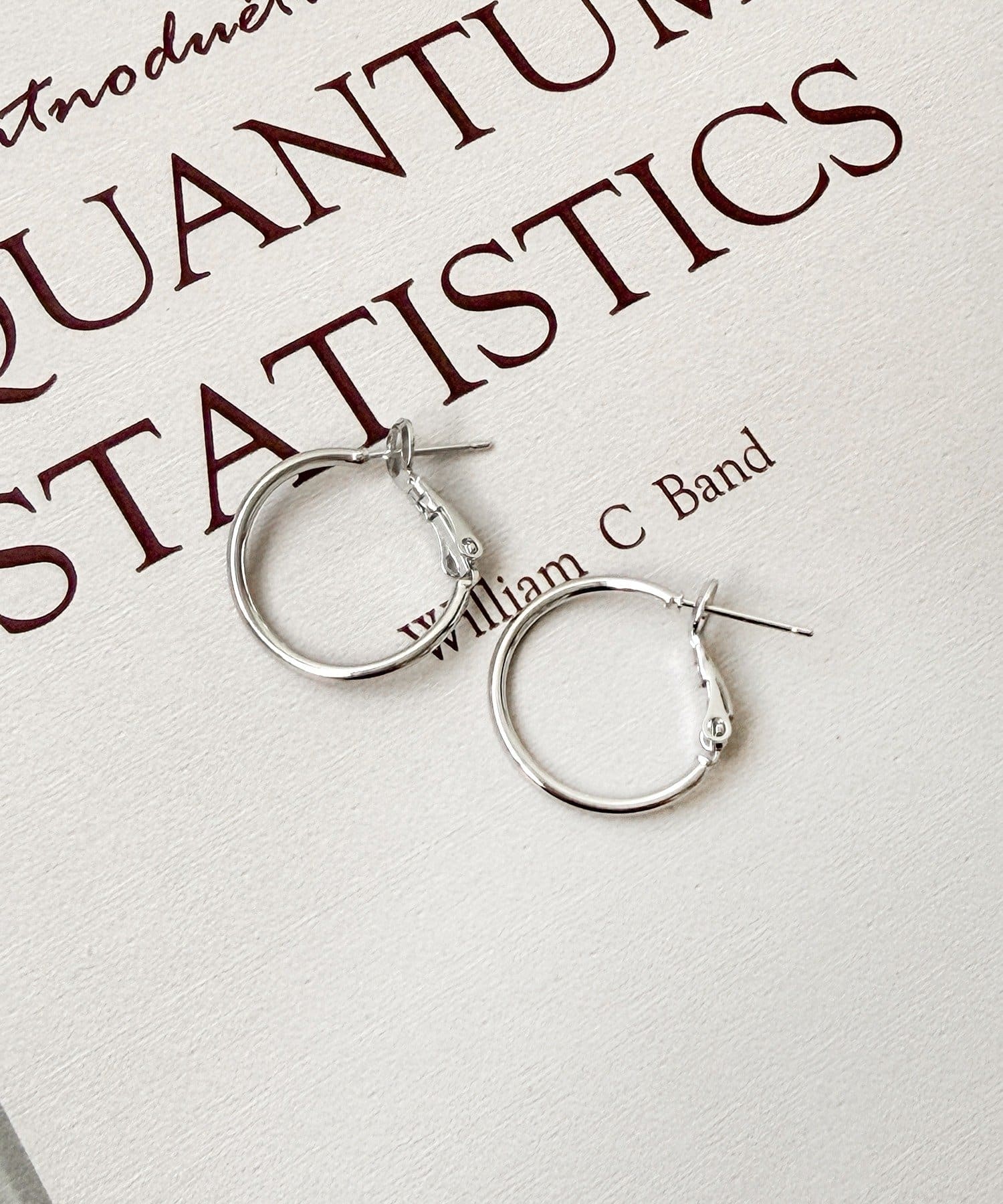 3COINS(スリーコインズ) メタルフープピアス