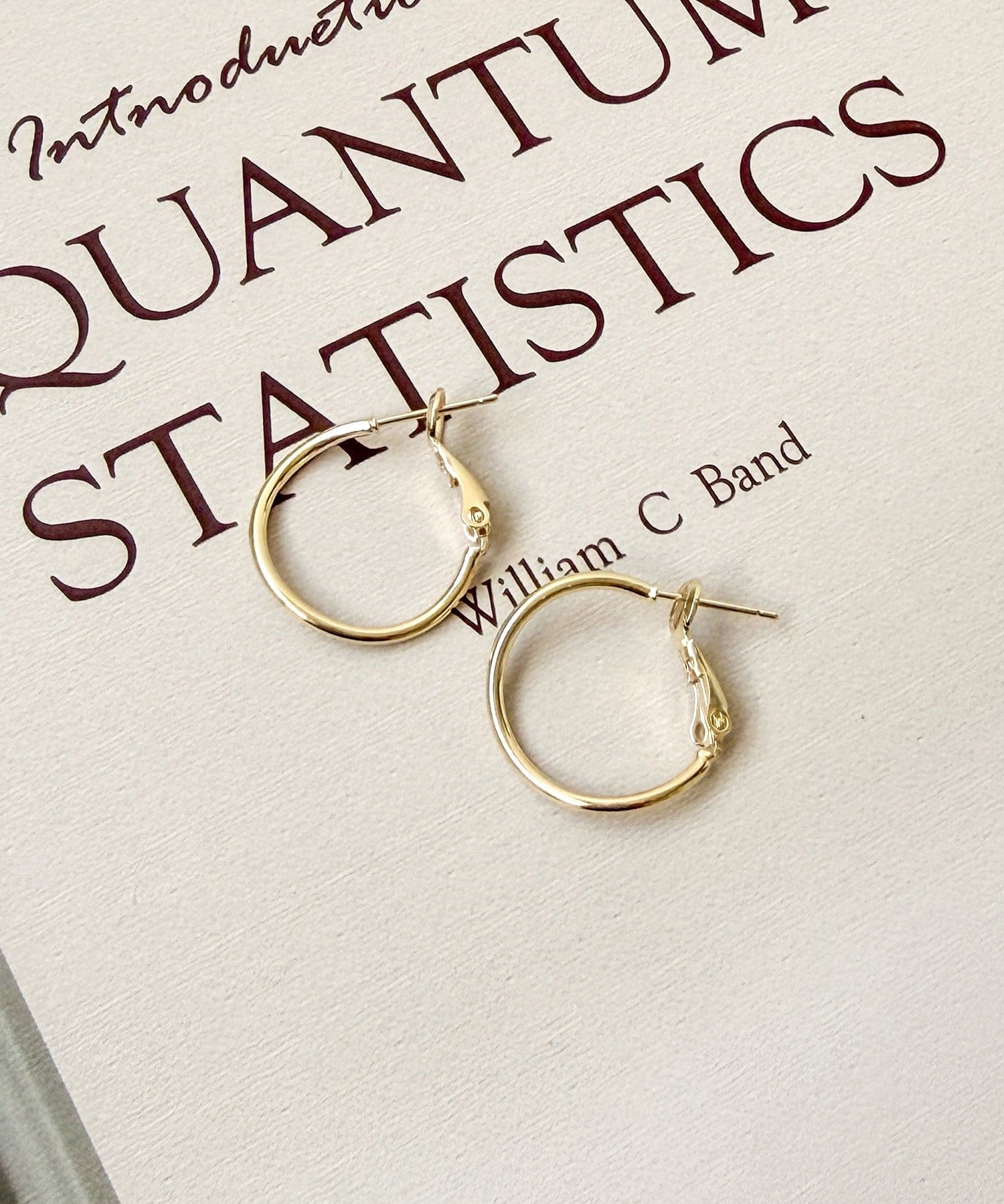 3COINS(スリーコインズ) メタルフープピアス