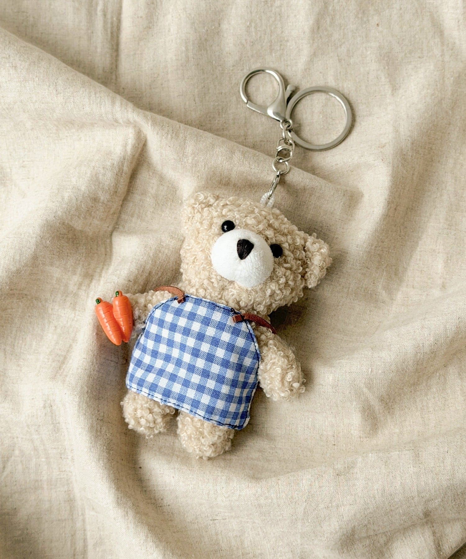 3COINS(スリーコインズ) ベジタブルクマキーホルダー