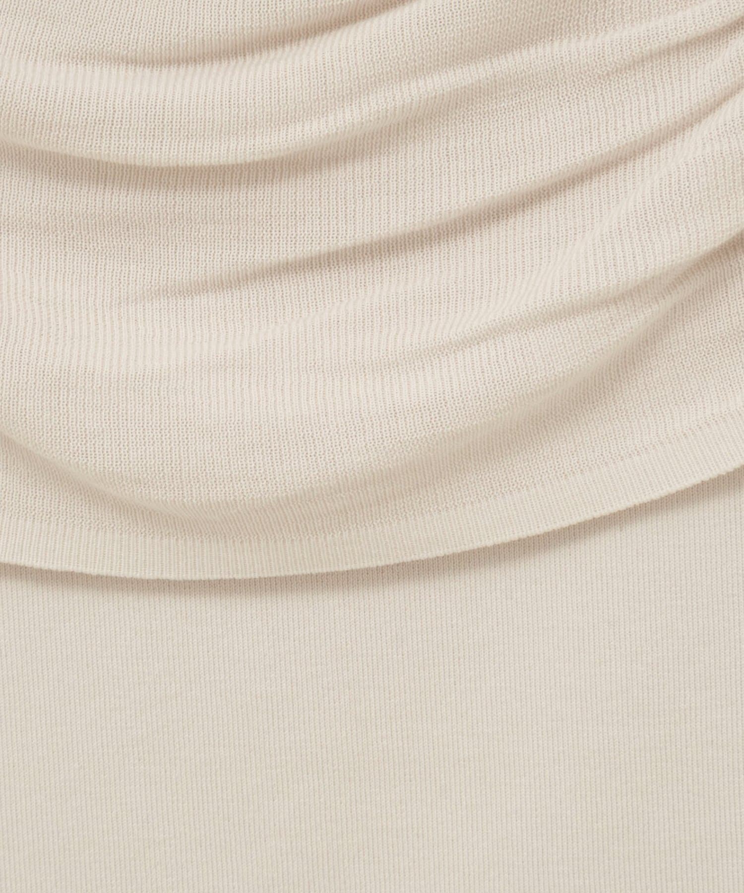 NOLLEY'S(ノーリーズ) 《手洗い可能》イレギュラーネックオフショルプルオーバー