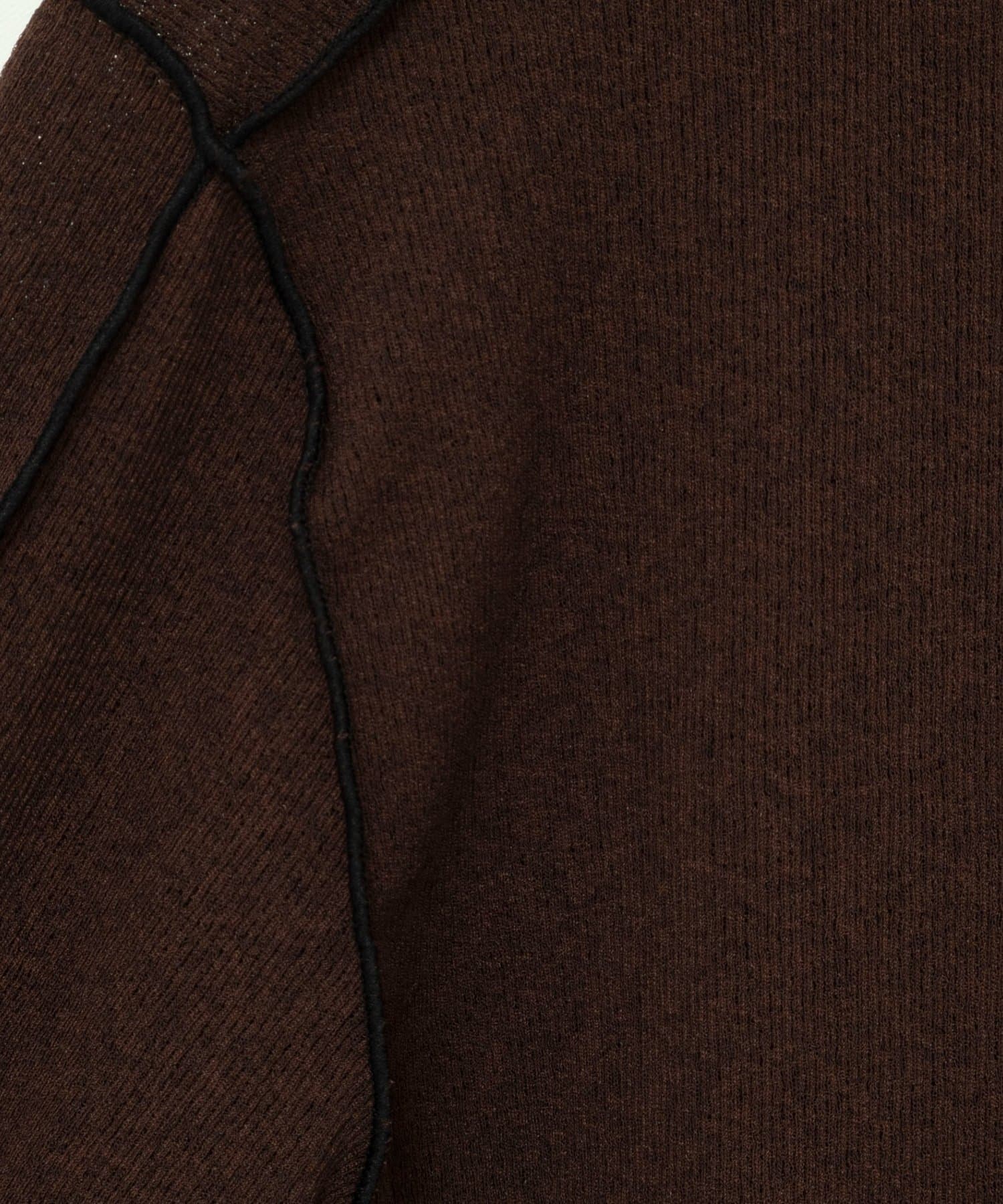 NOLLEY'S(ノーリーズ) ウォッシャブルドライテレコメロー配色プルオーバー