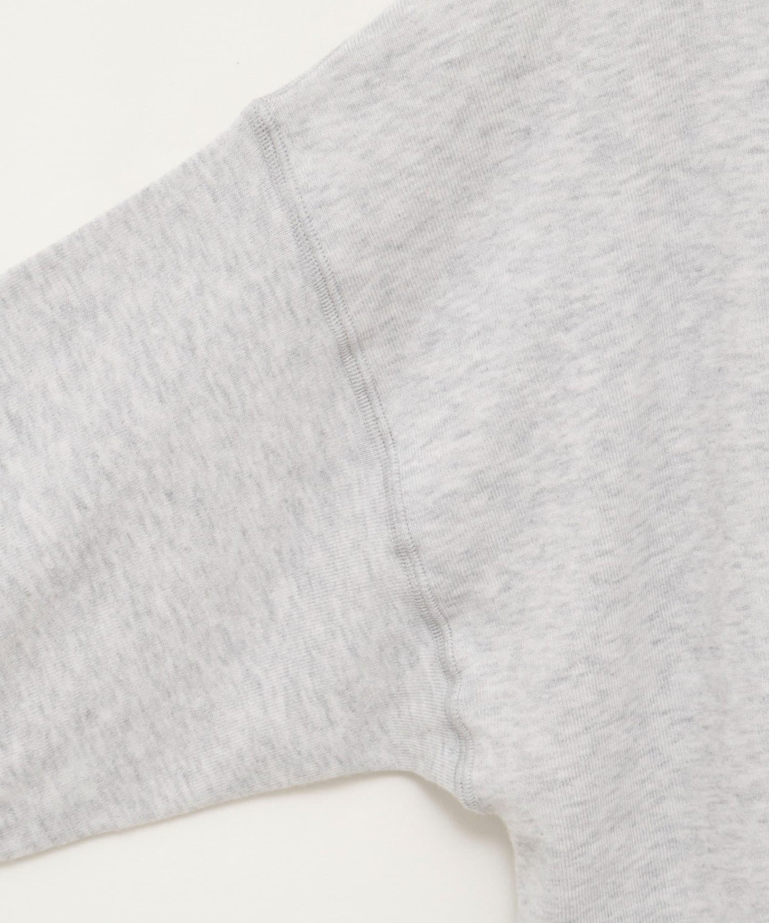 NOLLEY'S(ノーリーズ) 《手洗い可能》トレーナー風プルオーバーサイドZIP