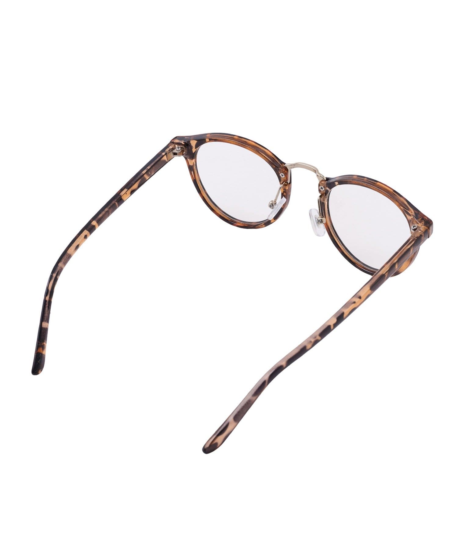 3COINS(スリーコインズ) 飾り付きコンビボストン調光サングラス