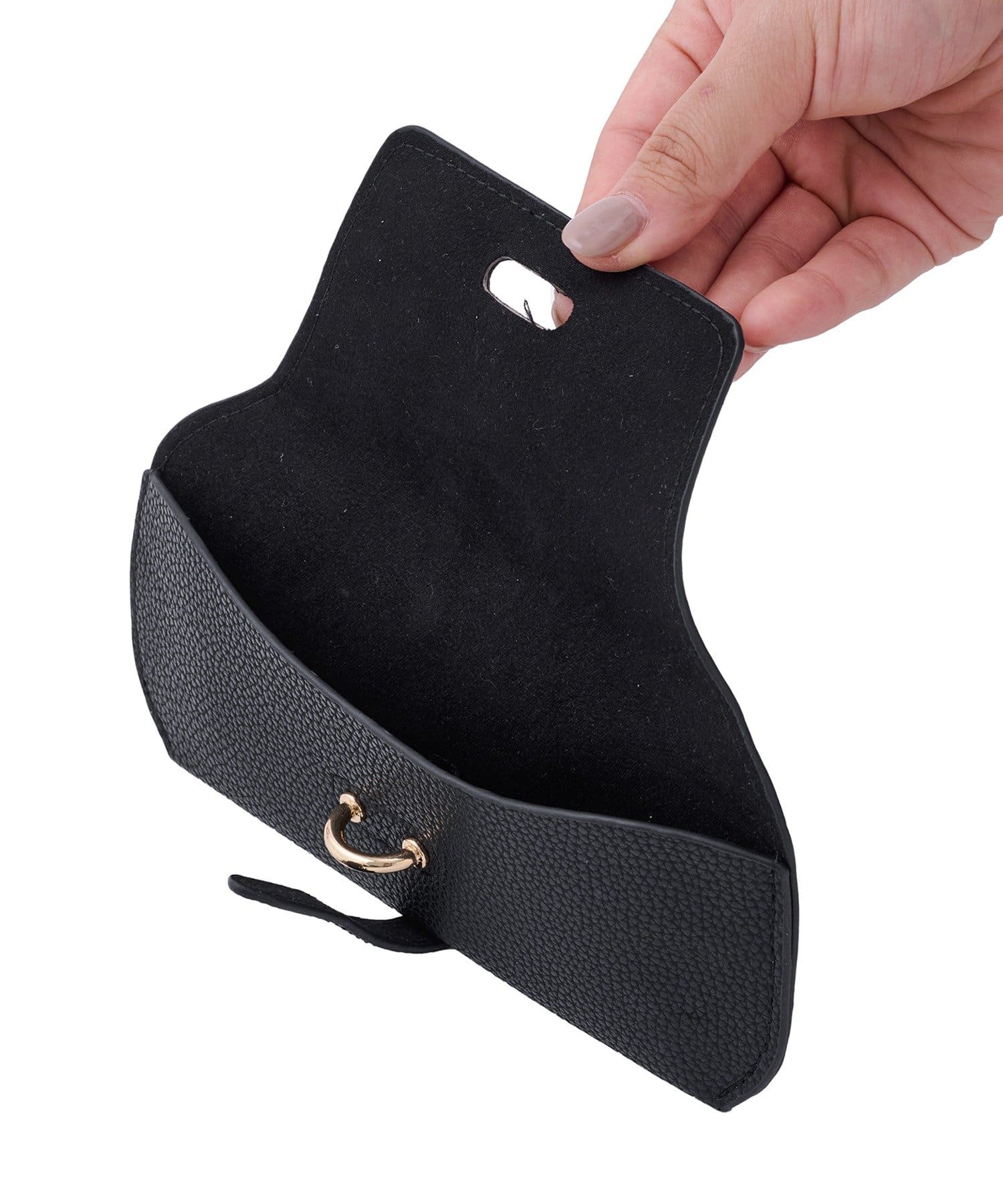 3COINS(スリーコインズ) レザー調メガネケース