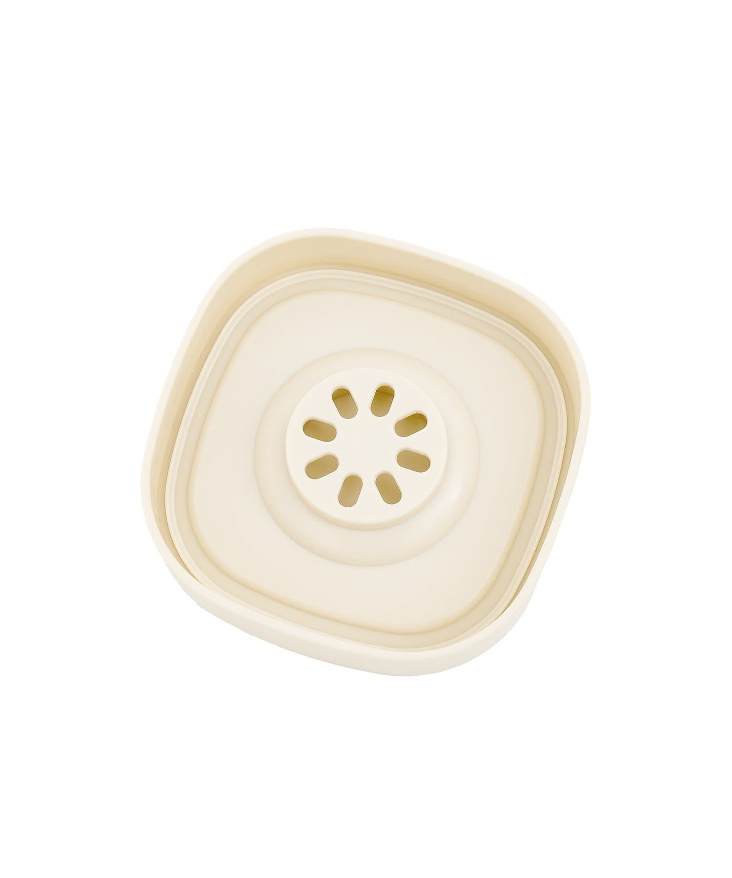 3COINS(スリーコインズ) 高さが変わる保存容器：S