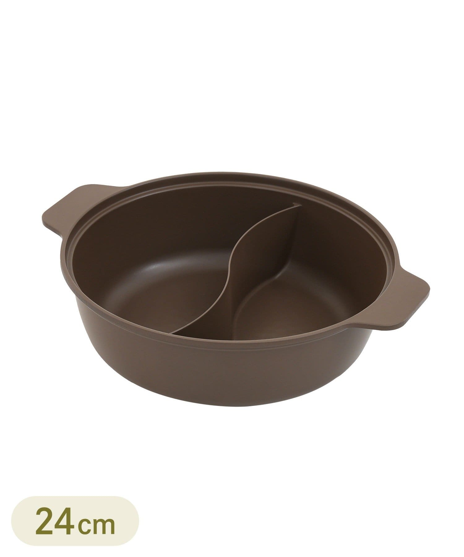 3COINS(スリーコインズ) 仕切り鍋：24cm／KITINTO