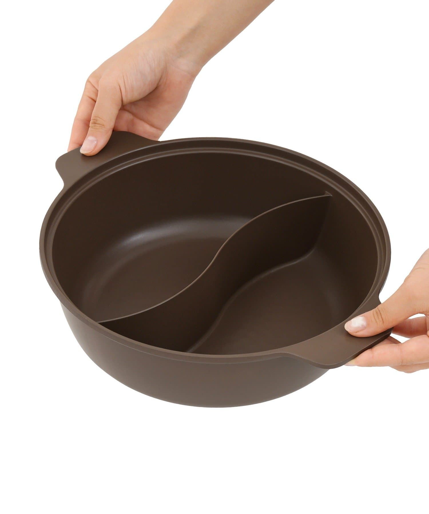 3COINS(スリーコインズ) 仕切り鍋：24cm／KITINTO