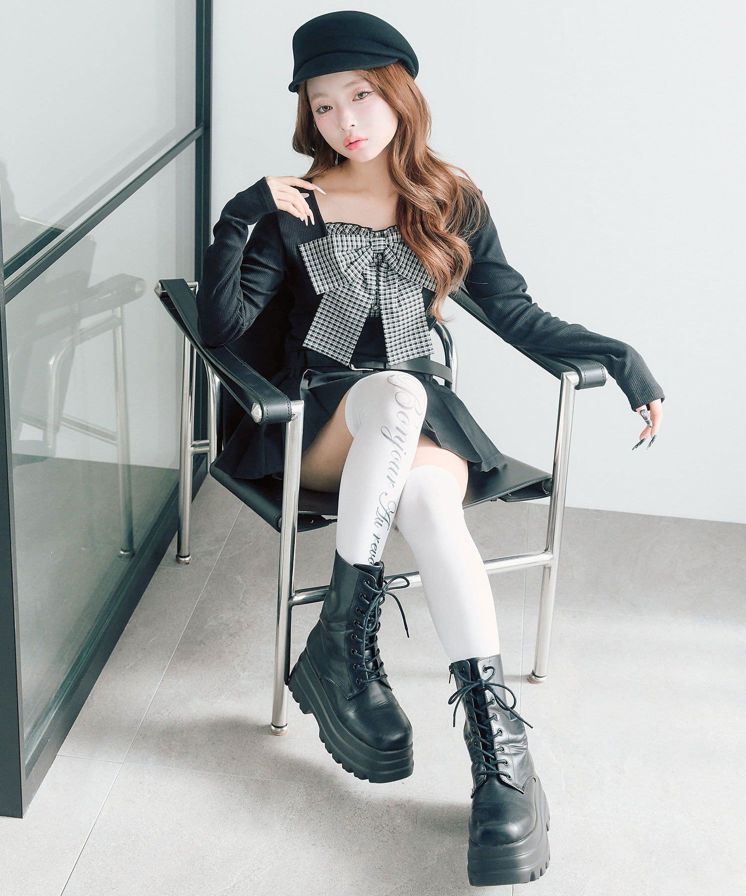 OLIVE des OLIVE(オリーブ デ オリーブ) Bloom Ribbon TOPS