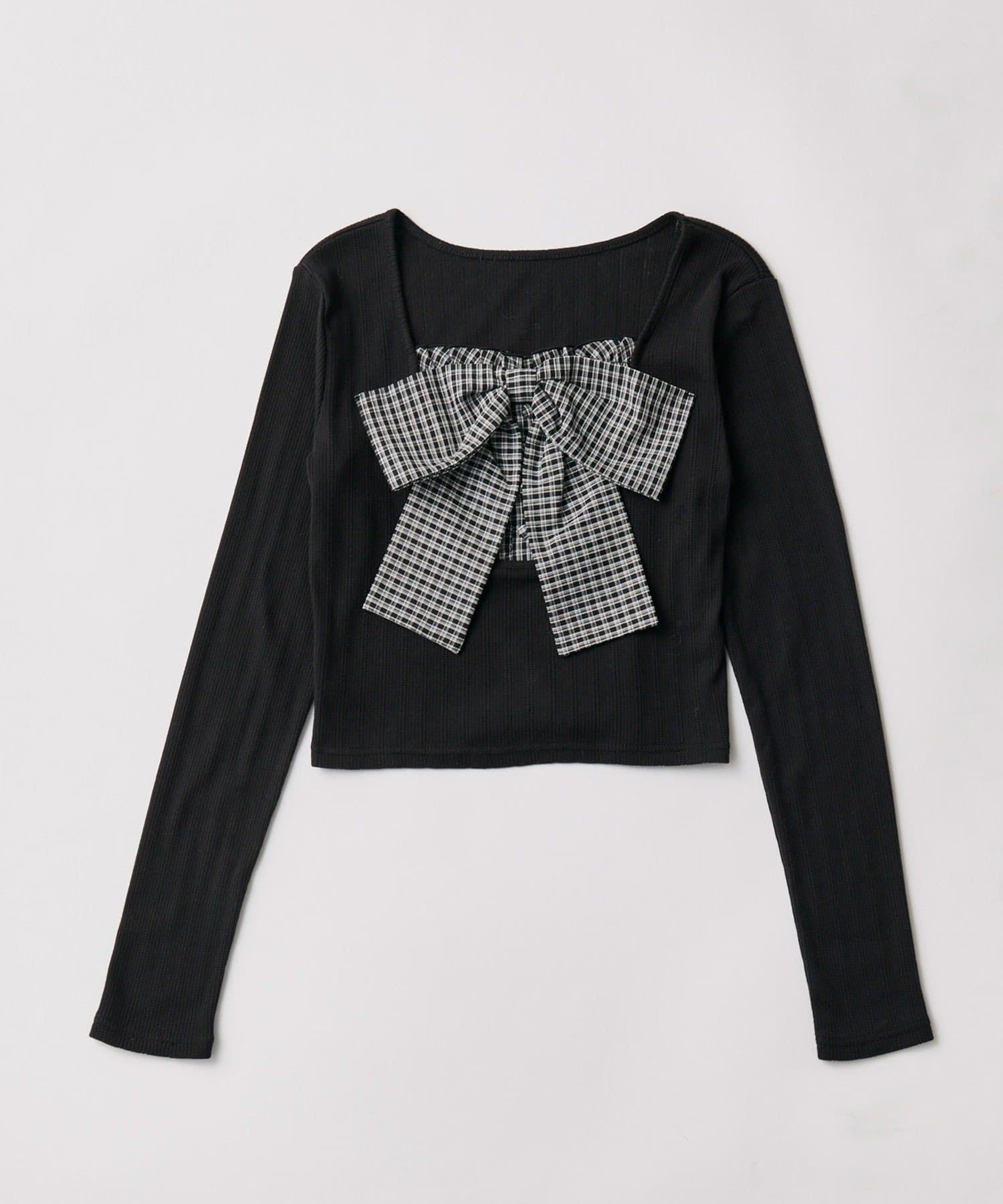 OLIVE des OLIVE(オリーブ デ オリーブ) Bloom Ribbon TOPS