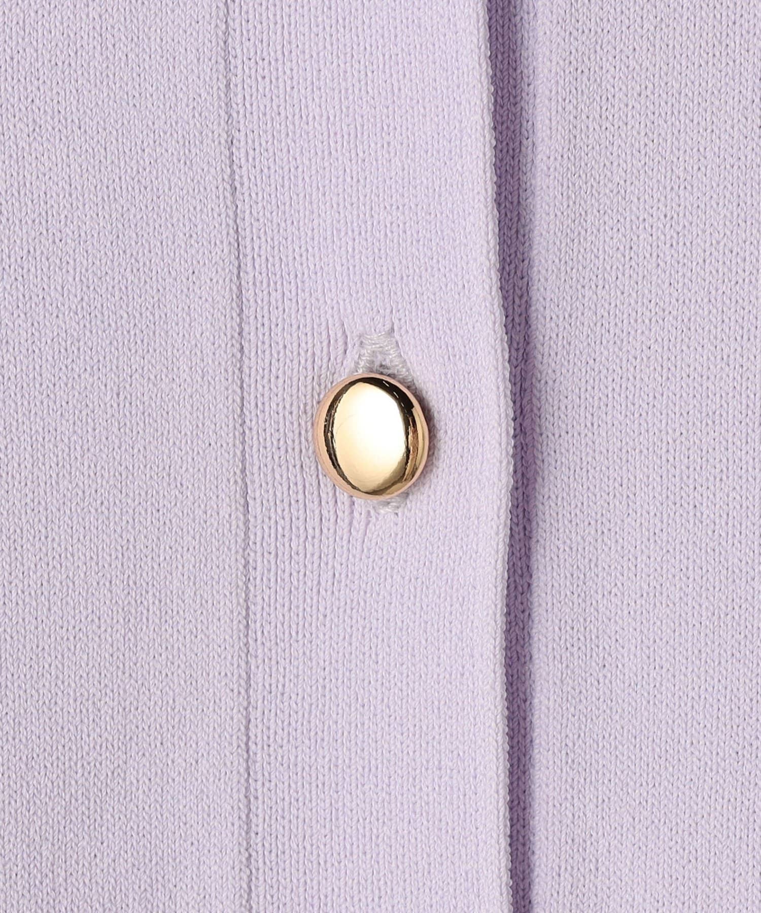 NOLLEY'S(ノーリーズ) 《アンサンブル対応》 《手洗い可能》マルチファンクションクルーネックカーディガン