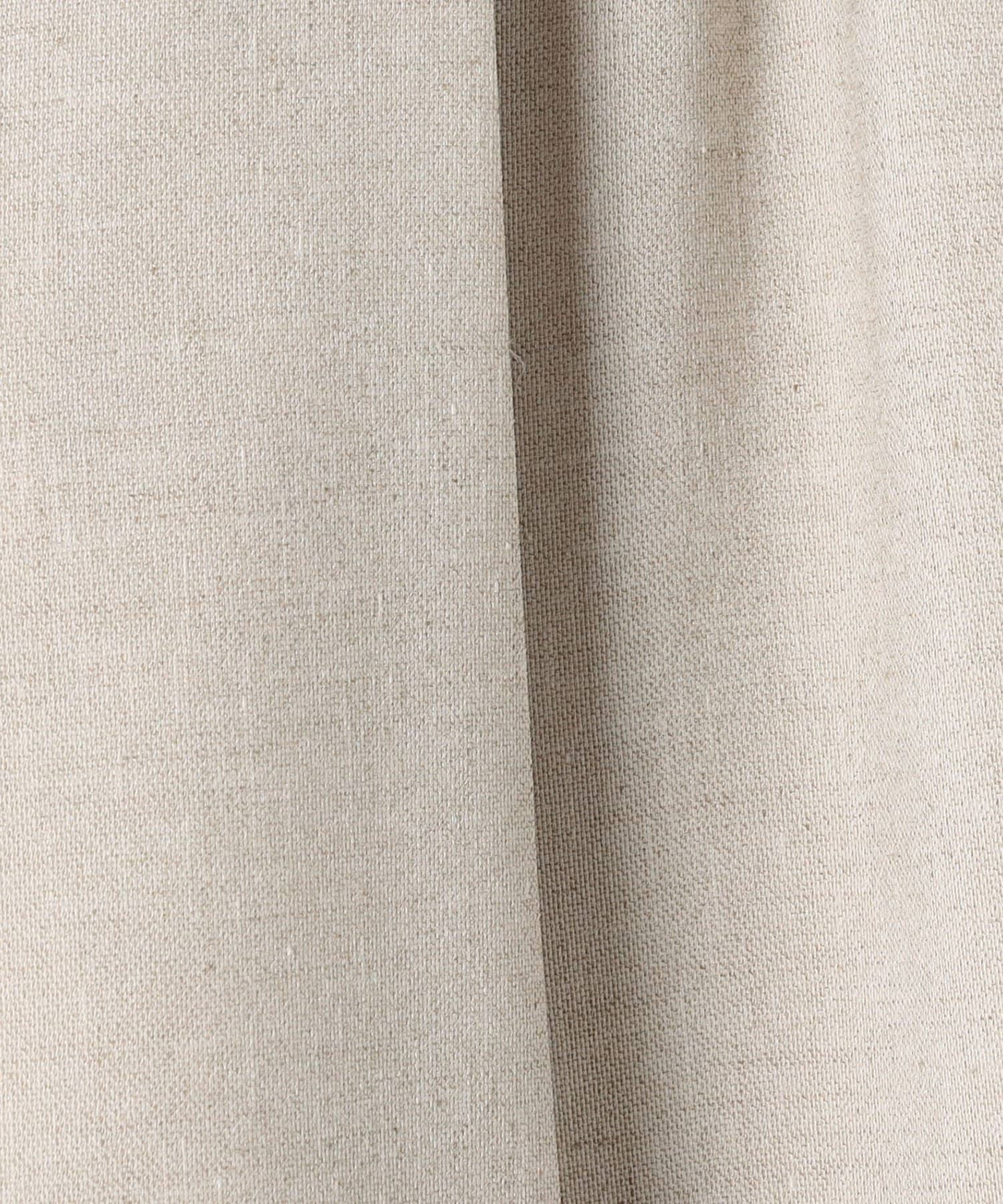 NOLLEY'S(ノーリーズ) 《セットアップ対応》ウォッシャブルスラブオックスタックワイドパンツ