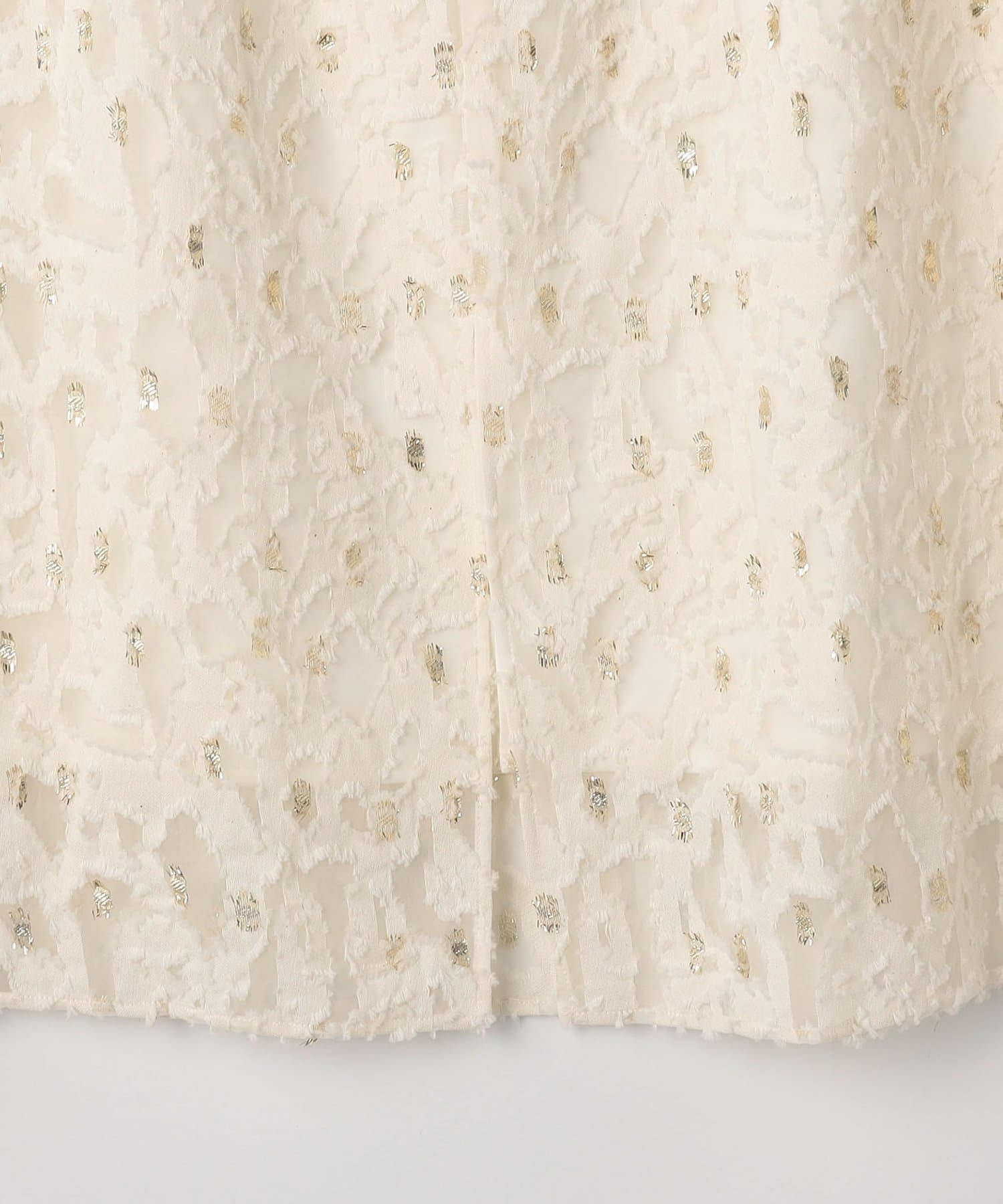 NOLLEY'S(ノーリーズ) 《セットアップ対応》【KIRYU】ウォッシャブルラメジャガードスカート