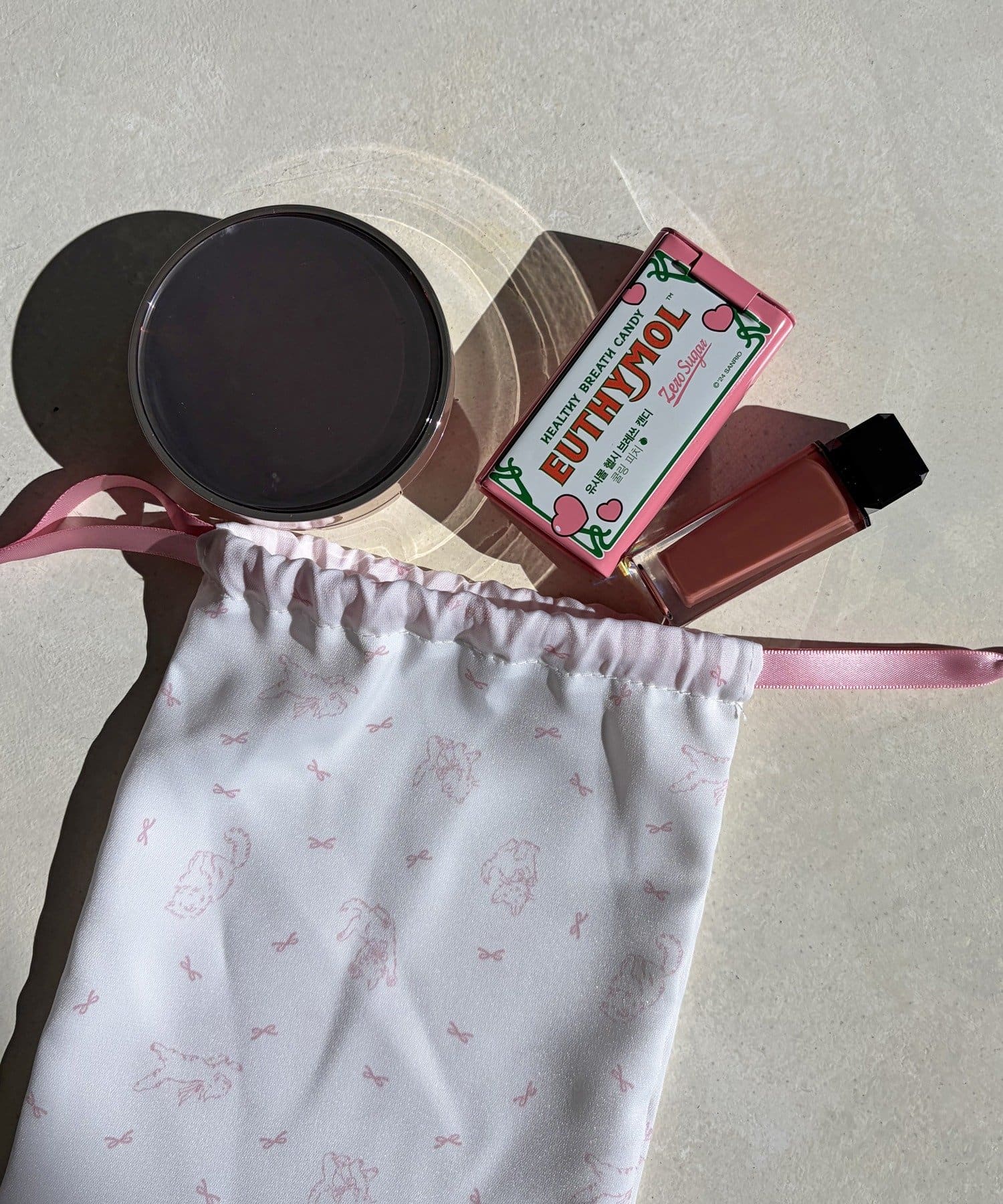 Lattice(ラティス) 【ねこアイテム】巾着ポーチ