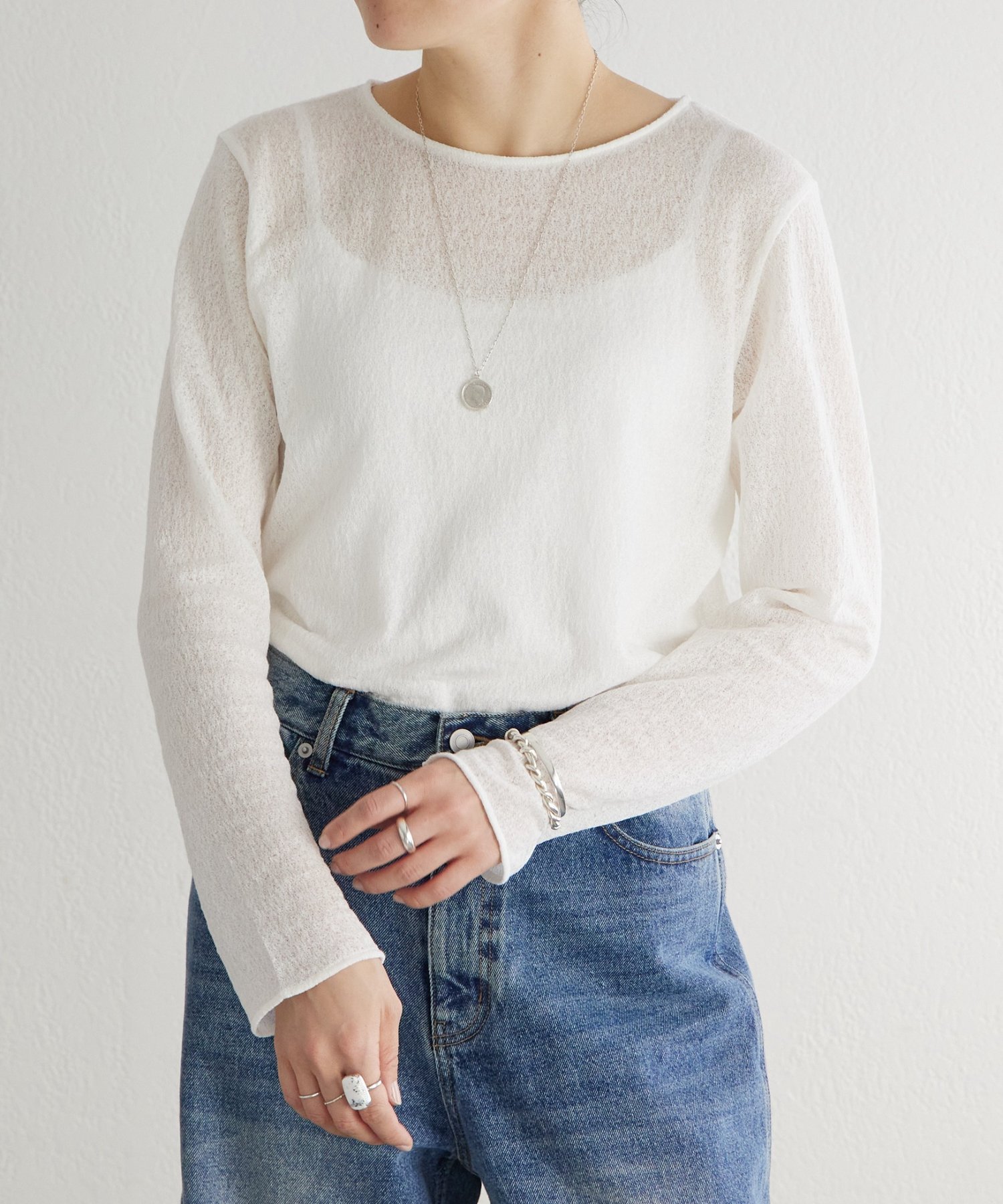 BEARDSLEY(ビアズリー) 《2/12(木)12:00予約開始》シアーレースチュニック