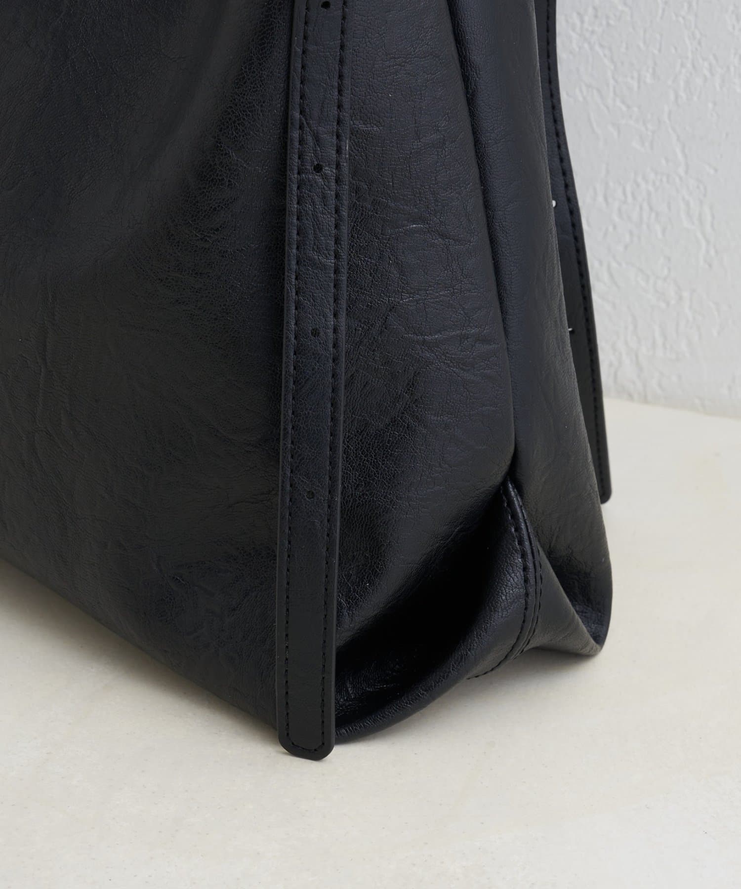 DISCOAT(ディスコート) ロングハンドルショルダートートバッグ