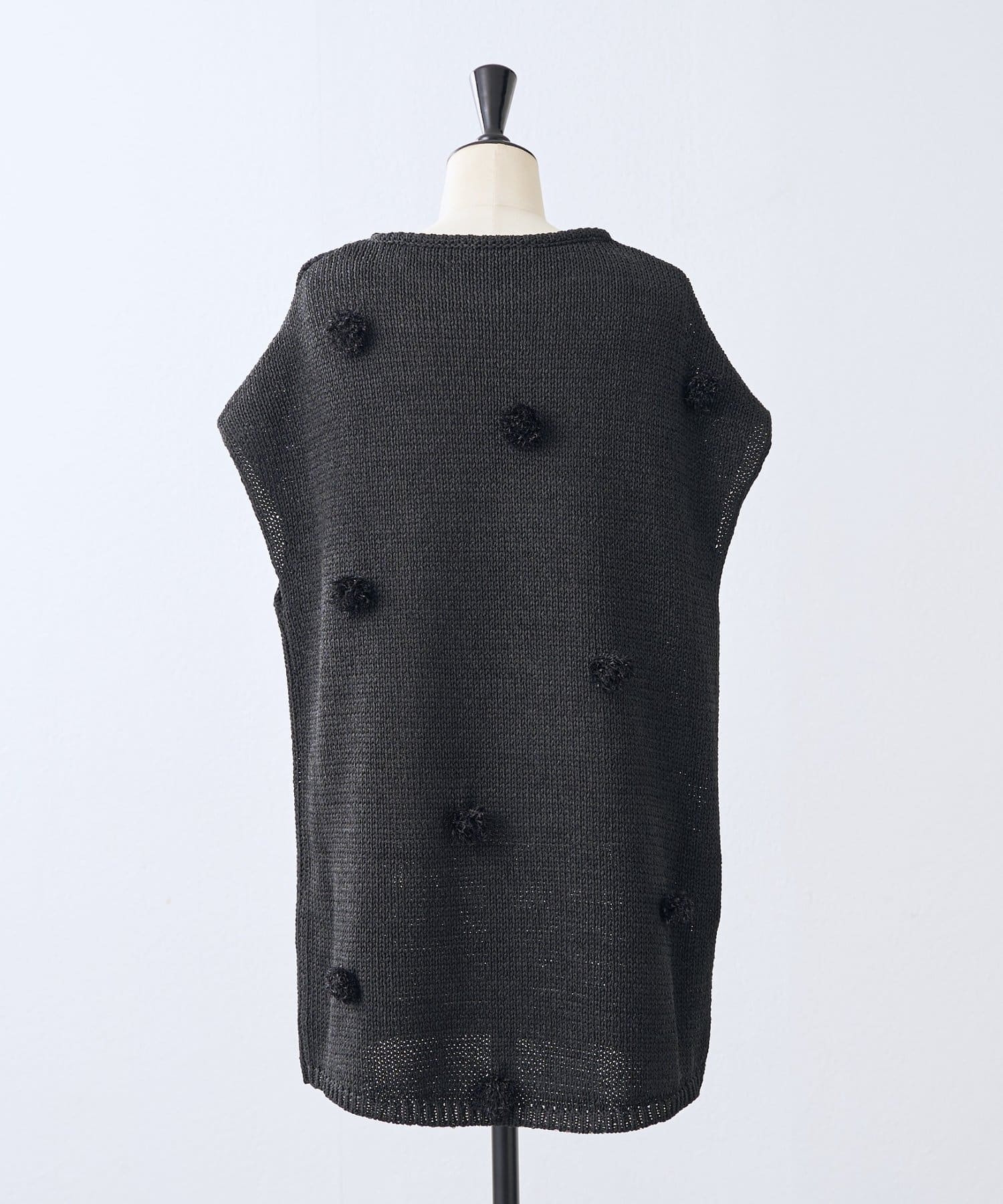 BEARDSLEY(ビアズリー) ポンポンフレンチニットプルオーバー