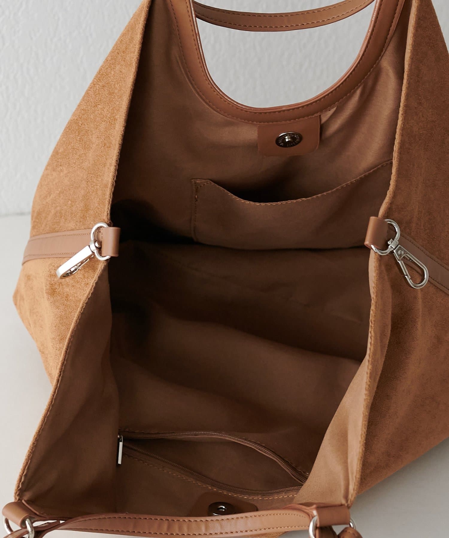 DISCOAT(ディスコート) 2WAYハンドルコンビトートバッグ《詳細動画あり》