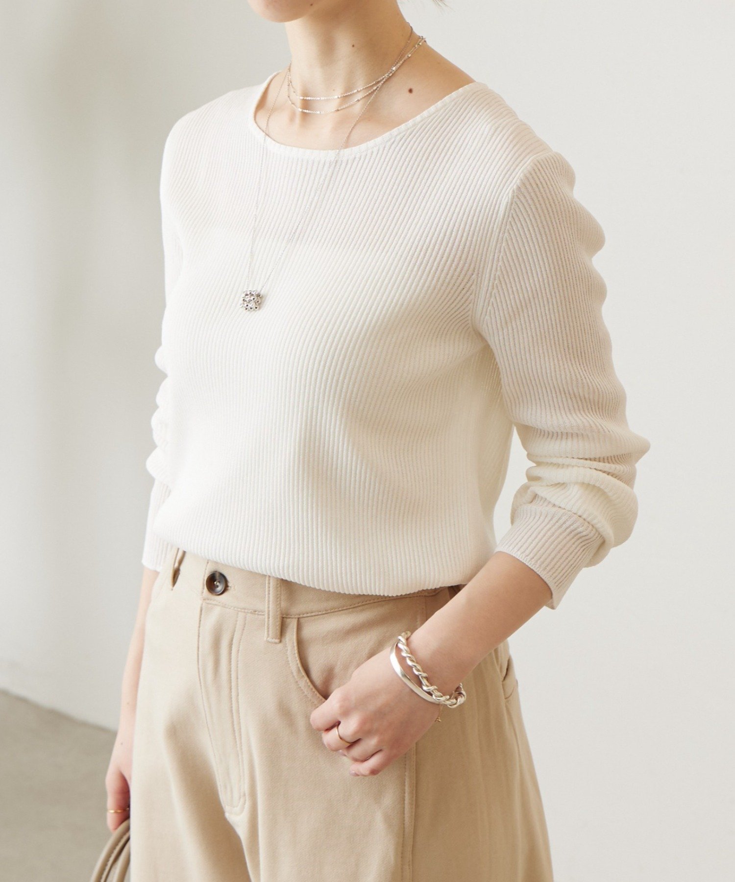 BEARDSLEY(ビアズリー) 《2/12(木)12:00予約開始》しゃりしゃりリブニット