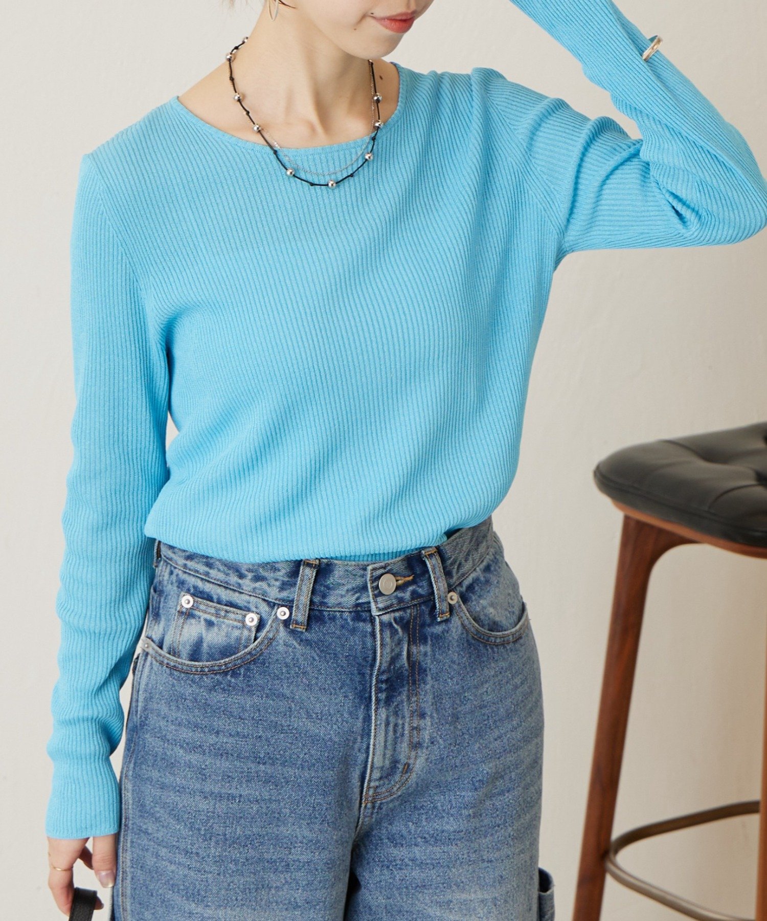 BEARDSLEY(ビアズリー) 《2/12(木)12:00予約開始》しゃりしゃりリブニット