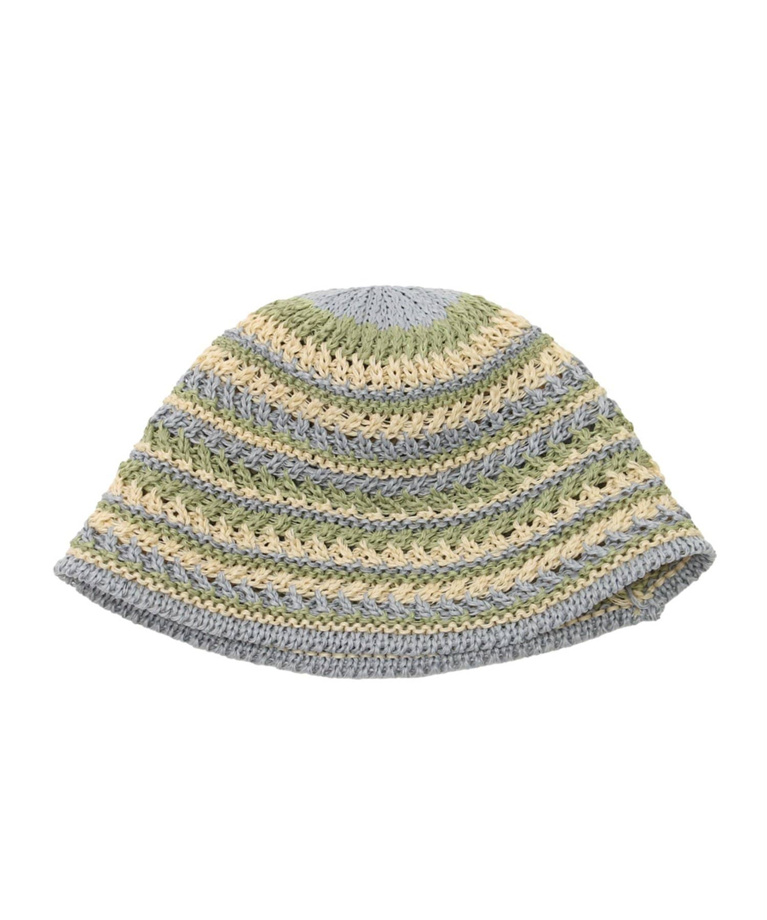 DISCOAT(ディスコート) カラーボーダーハット