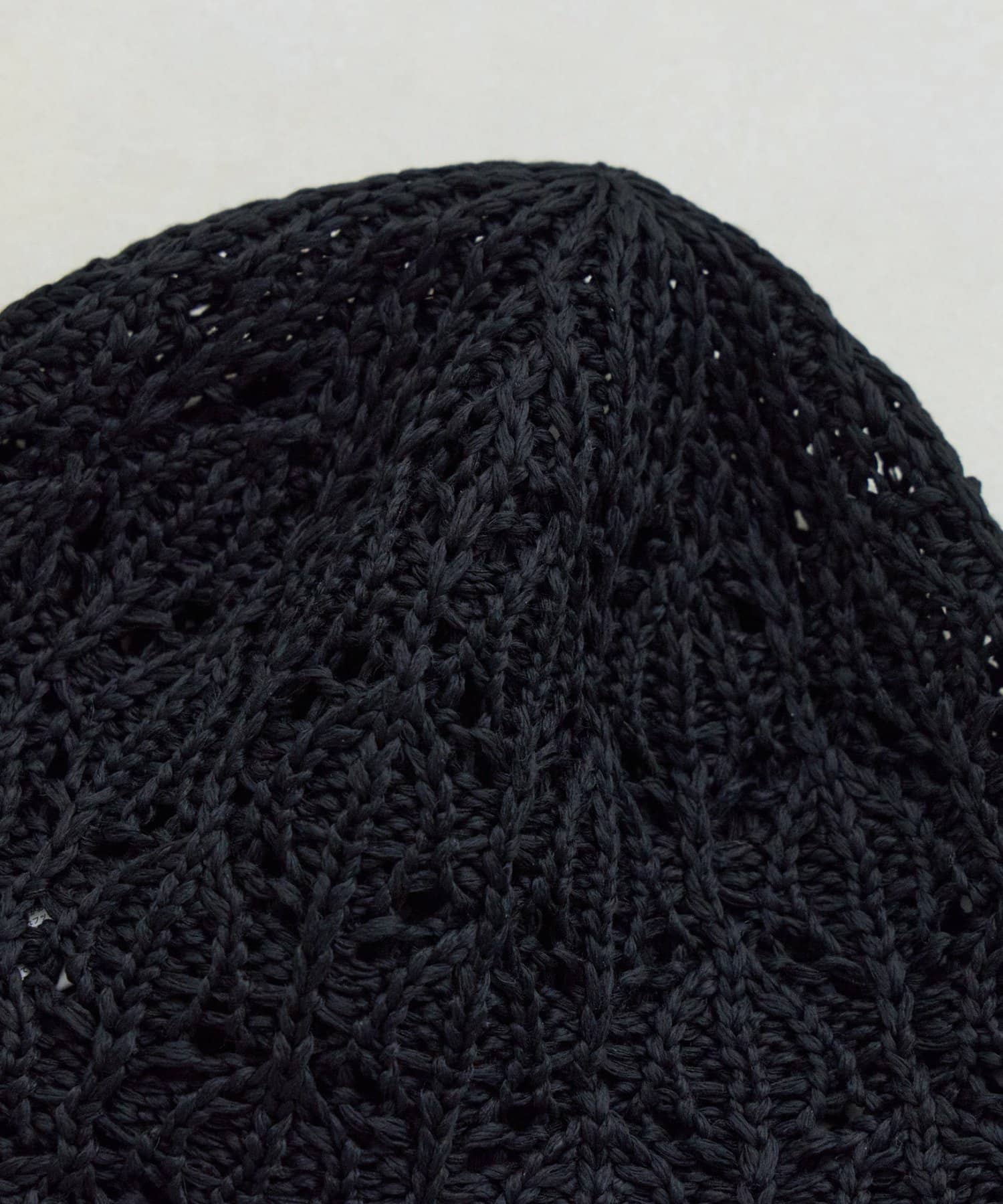 DISCOAT(ディスコート) レース編みコードハット