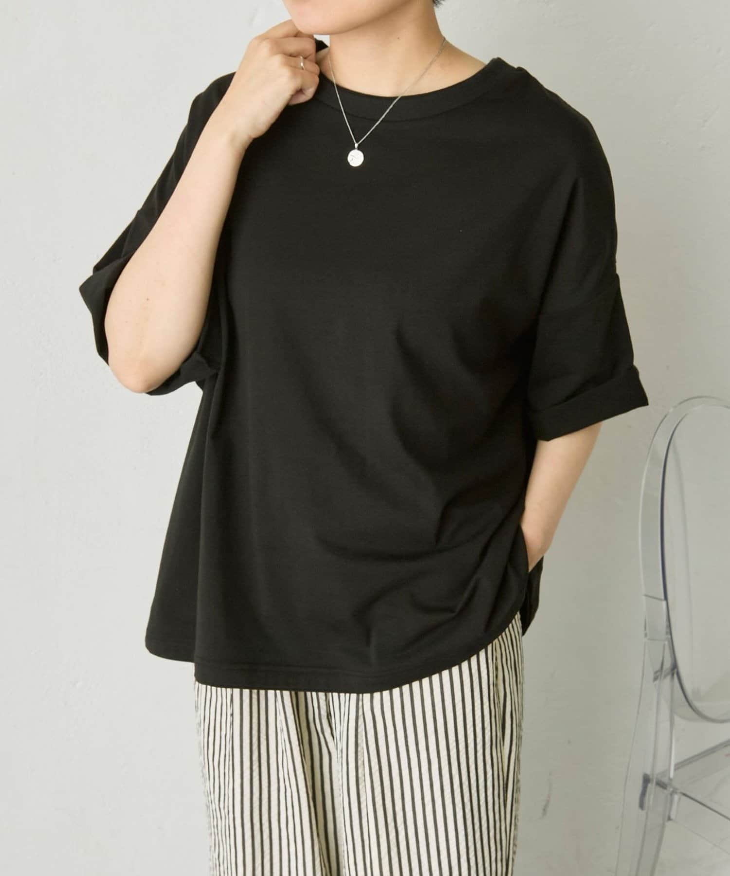 ear PAPILLONNER(イア パピヨネ) 【ouchi企画】《接触冷感 /速乾 /UV加工》コラボTシャツ【SUM1 STYLE(スミスタイル)】