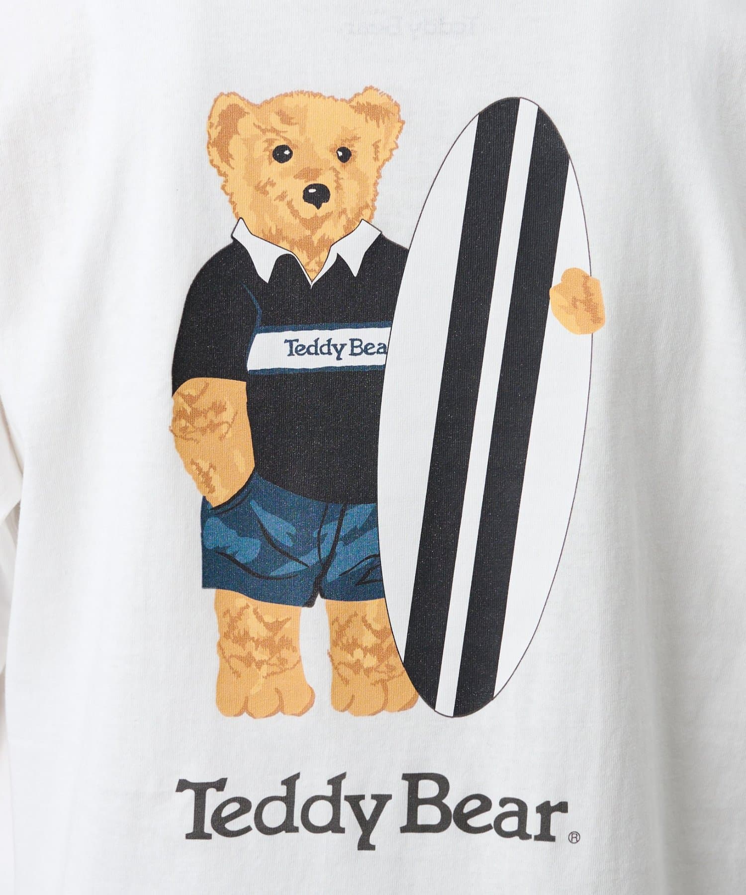 COLONY 2139(コロニー トゥーワンスリーナイン) 【ConVenir】 サーフボードテディベアポケットTEE