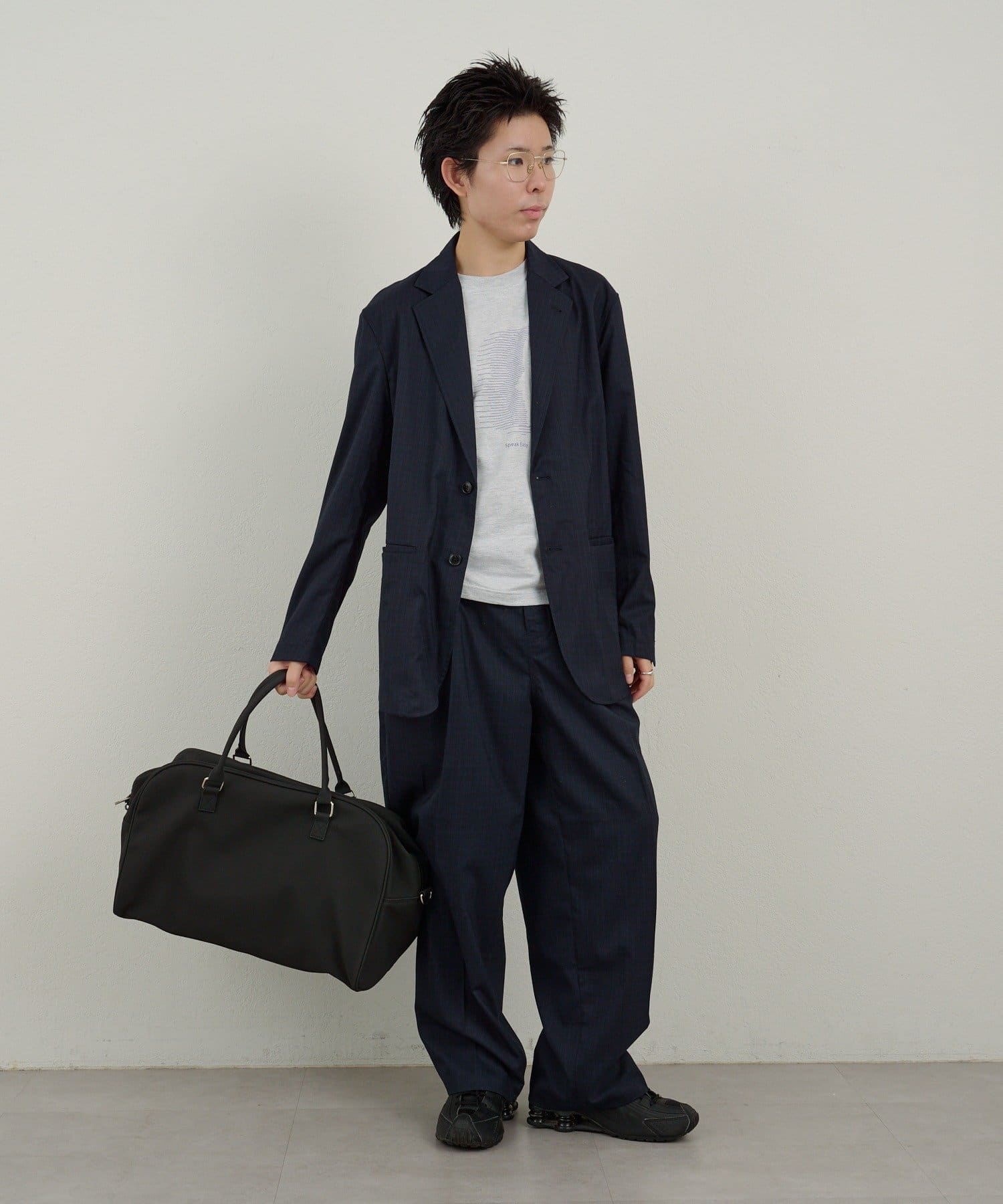 Kastane(カスタネ) 【2.7(土)11:00〜2.8(日)ポイントUP開催/WHIMSIC/2サイズ展開】スピークイージーシルクスクリーンプリントT