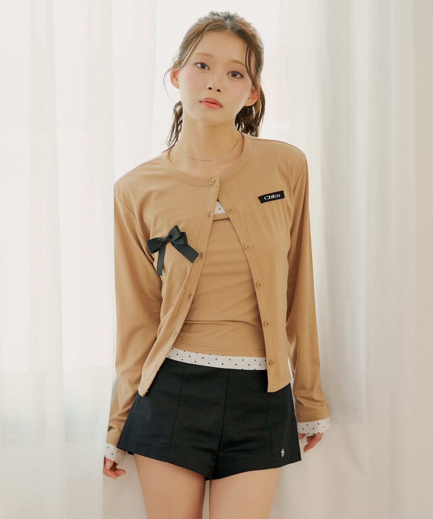 Chico(チコ) コンパクトカーデ+ベアビスチェセット